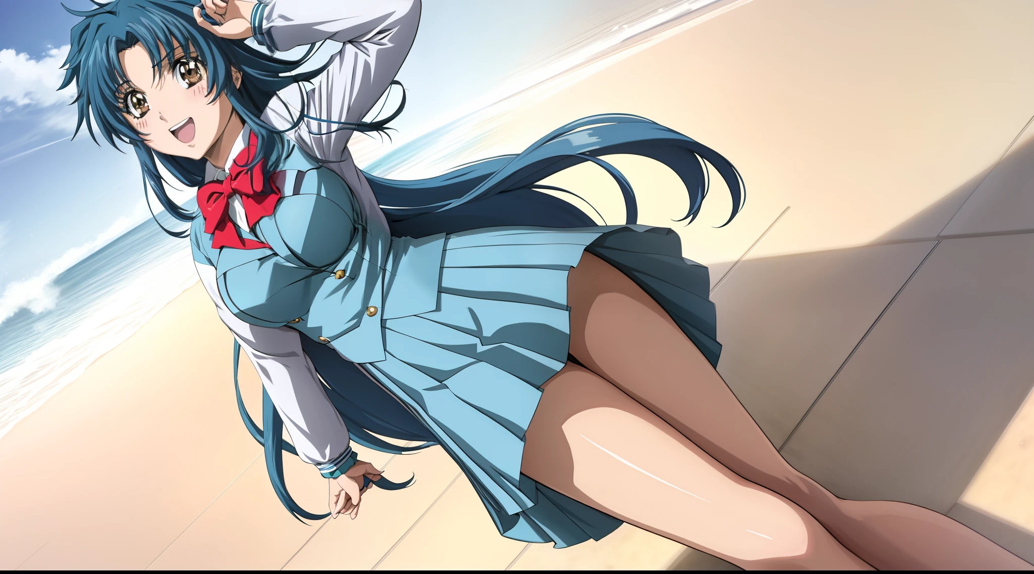 KanameChidori, 1girl, anime, Obra maestra, La mejor calidad, lingirie, Altamente detallado, hermoso fondo,