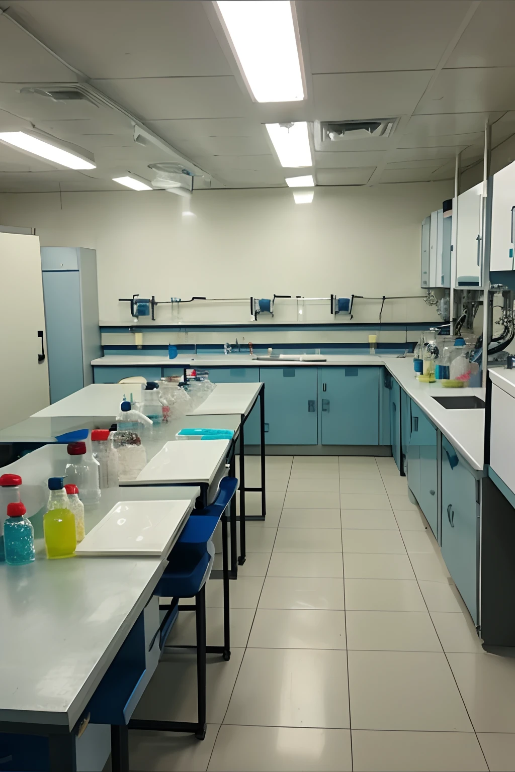 chemicals lab room