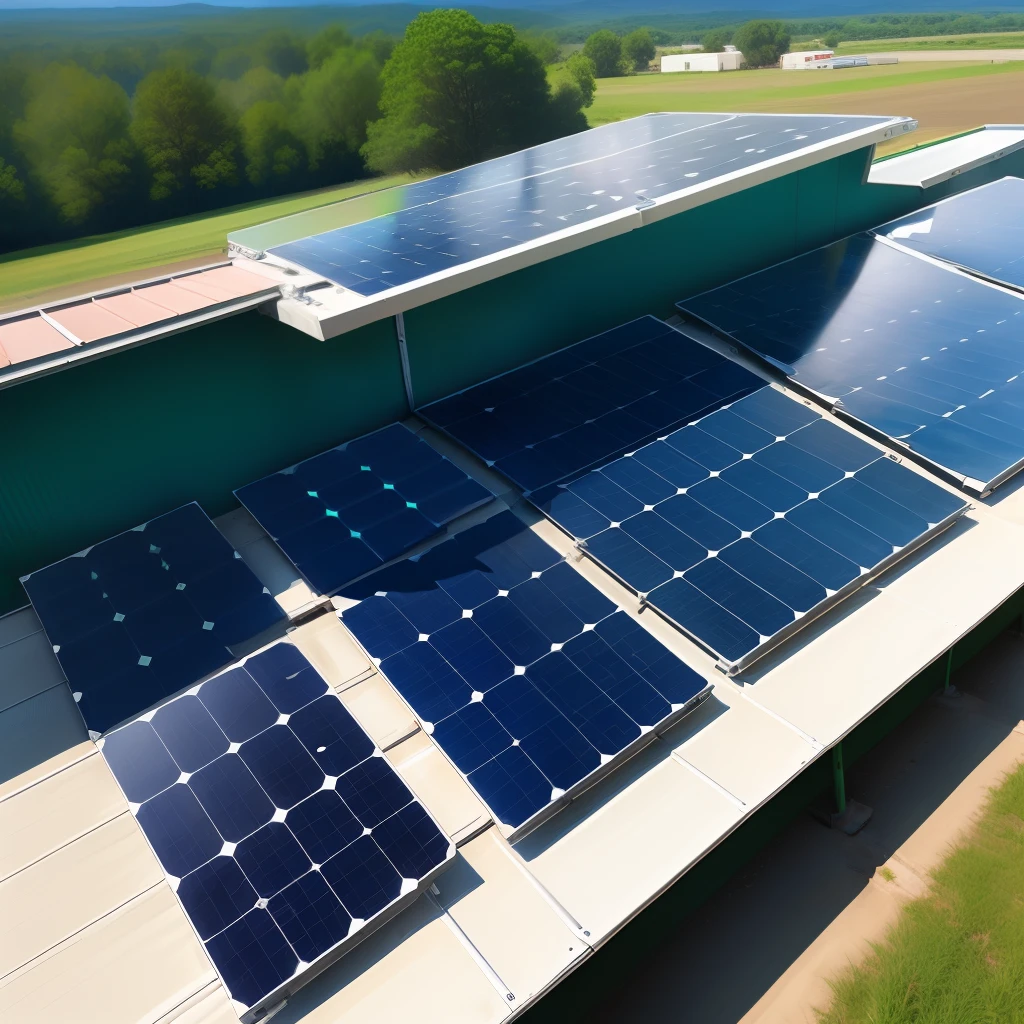 Solar panels battery