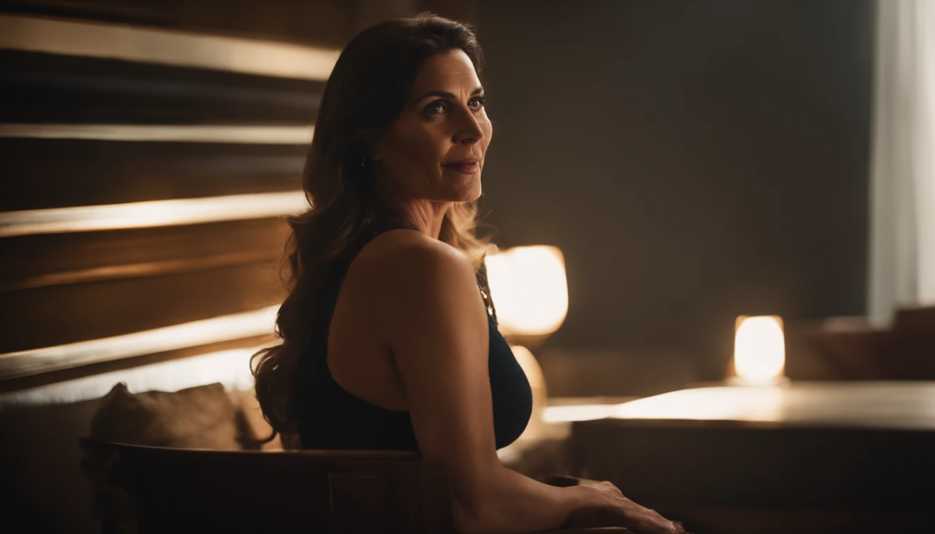 Hot Auntie , Foto realista , enorme y clevage