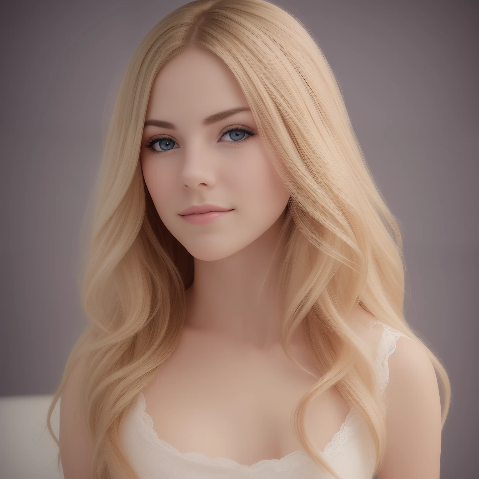 Cute American Woman, Raw photo, portraite of a, Office model, longue blonde hair, hight resolution, soft light, Soft skin