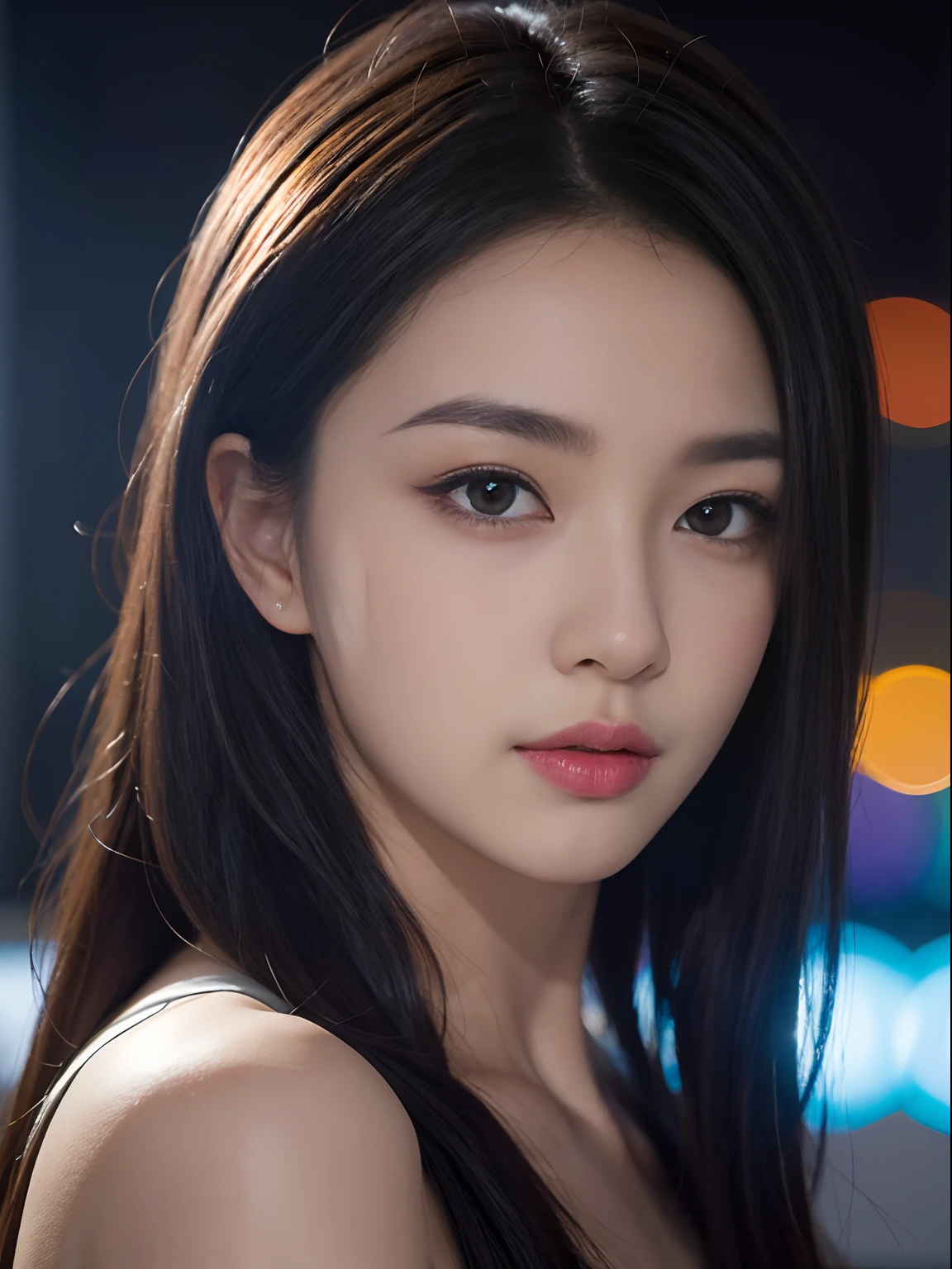 Rainbow Girl,A high resolution,4K