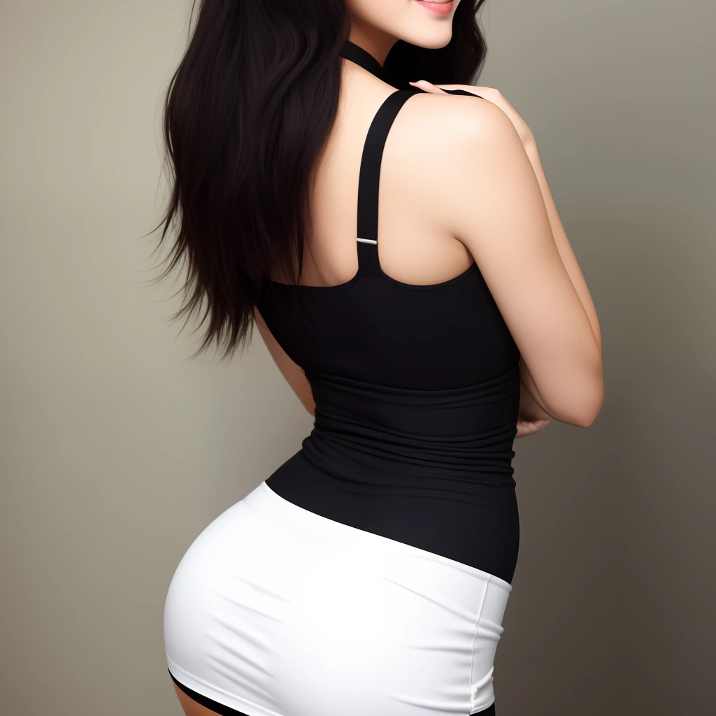 Ulchan-6500-v1.1, (RAW photo:1.2), (Photoreal), huge file size, High resolution, very detailed, highest quality, (masterpiece:1.6),(超realistic: 1.4), very detailed, nffsw, finely, highest quality, 8k wallpaper,Japanese,((girl with clear white skin)),30 years old、cowboy shot、((muscular woman like a bodybuilder:1.2) ) ,(hourglass shaped body)、((huge ass)),((thick and strong legs、sculpted muscular legs:1.2))、((Thick arms with well-trained muscles:1.3))、wide chest, ((disproportionately large breasts:1.2))、(( face:1.2))、narrow eyes, cute face, narrow eyes,((close your mouth、laughter))、((straight hair、one length))、((Dark gray bodycon shirt、black tight skirt))、 (realistic: 1.3), (smooth lighting: 1.05), (Improved cinematic lighting: 0.9), realistic lighting, Backlight, face light, ray tracing, (whitening light: 1.2), (image enhancement: 1.4), ( highest qualityのリアルスキン: 1.4), (Improves mood in body lines:1.1), (Skin quality improvement beauty:1.1),OL,secretary,sexy,Chonghan