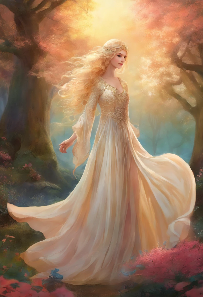 masutepiece, Best Quality, 1girl in, Beautiful, Fine, Delicate, very intricate, Detailed, Blonde hair, Jacket, Blue eyes, ((masutepiece)), Extremely detailed, Best Quality, High resolution, ((on the park)), Bridget, Smile,