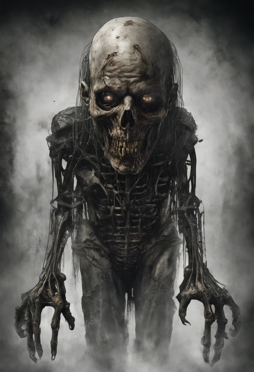 zombie cyborg creepy