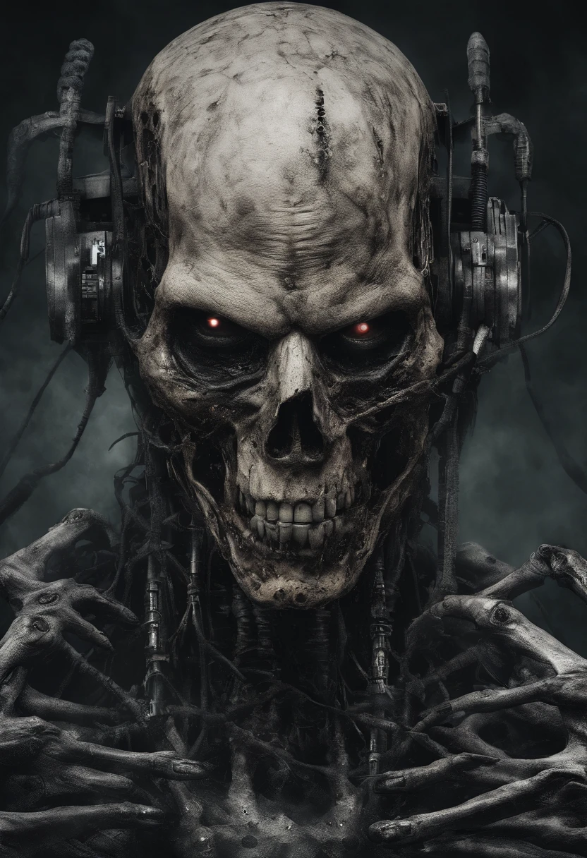 zombie cyborg creepy