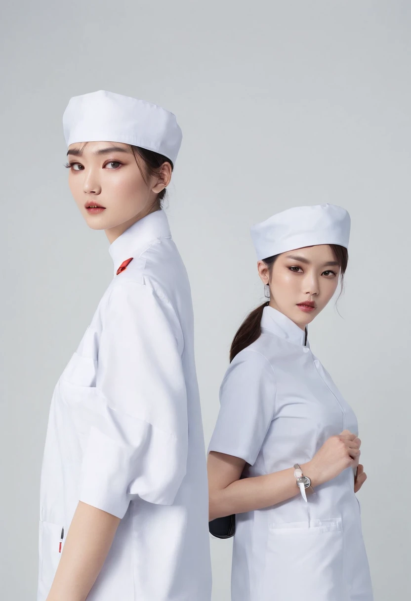 asian human　nurse　work　recruit　both sexes　发光　doctor