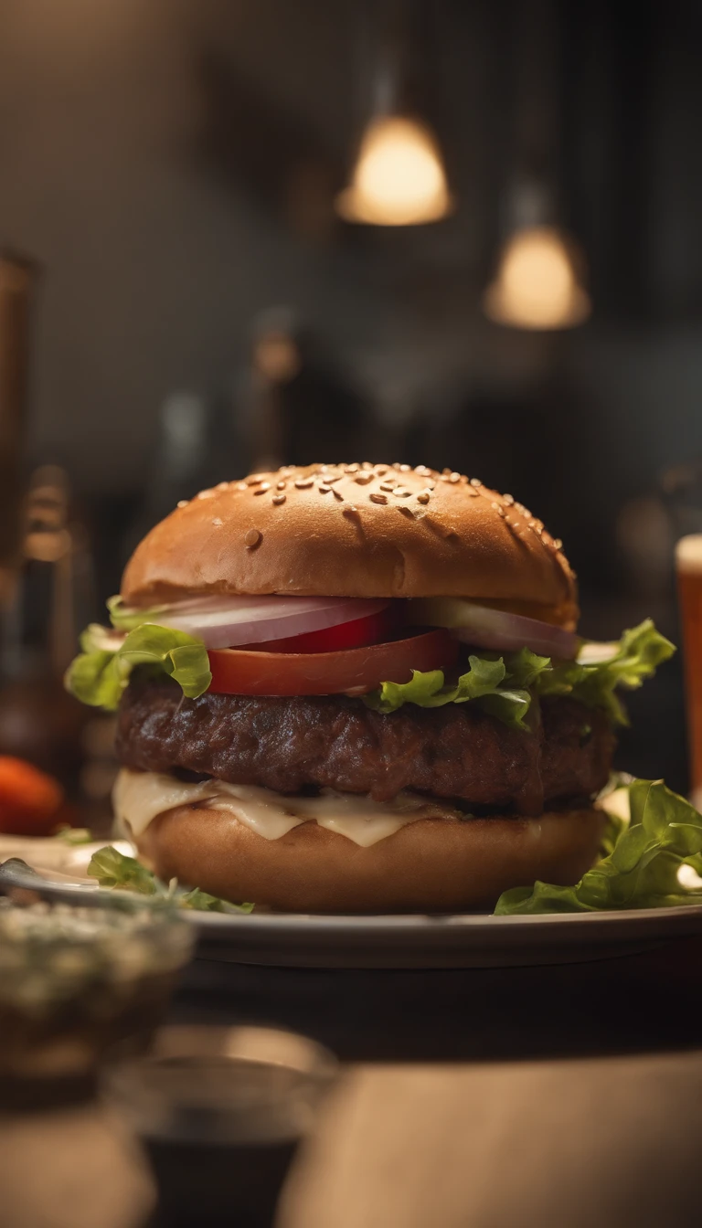 Burgers + Spiderman S. ,Fat style, The background is a kitchen. ,4k