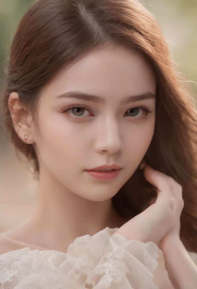 beautiful, Masterpiece, Best Quality, ((pretty eyes), (a delicate face)), Hikbody, Animation, 1Girl, Sam The,, Portrait photography, Audience observation, intriciate detail,, ((Strong contrast between light and dark)),, (5 fingers, Fine hand shape, 1.5)), White complexion, Women around 19 years of age, Natural wet skin, You can see it through tight clothing. Small breasts and long nipples,