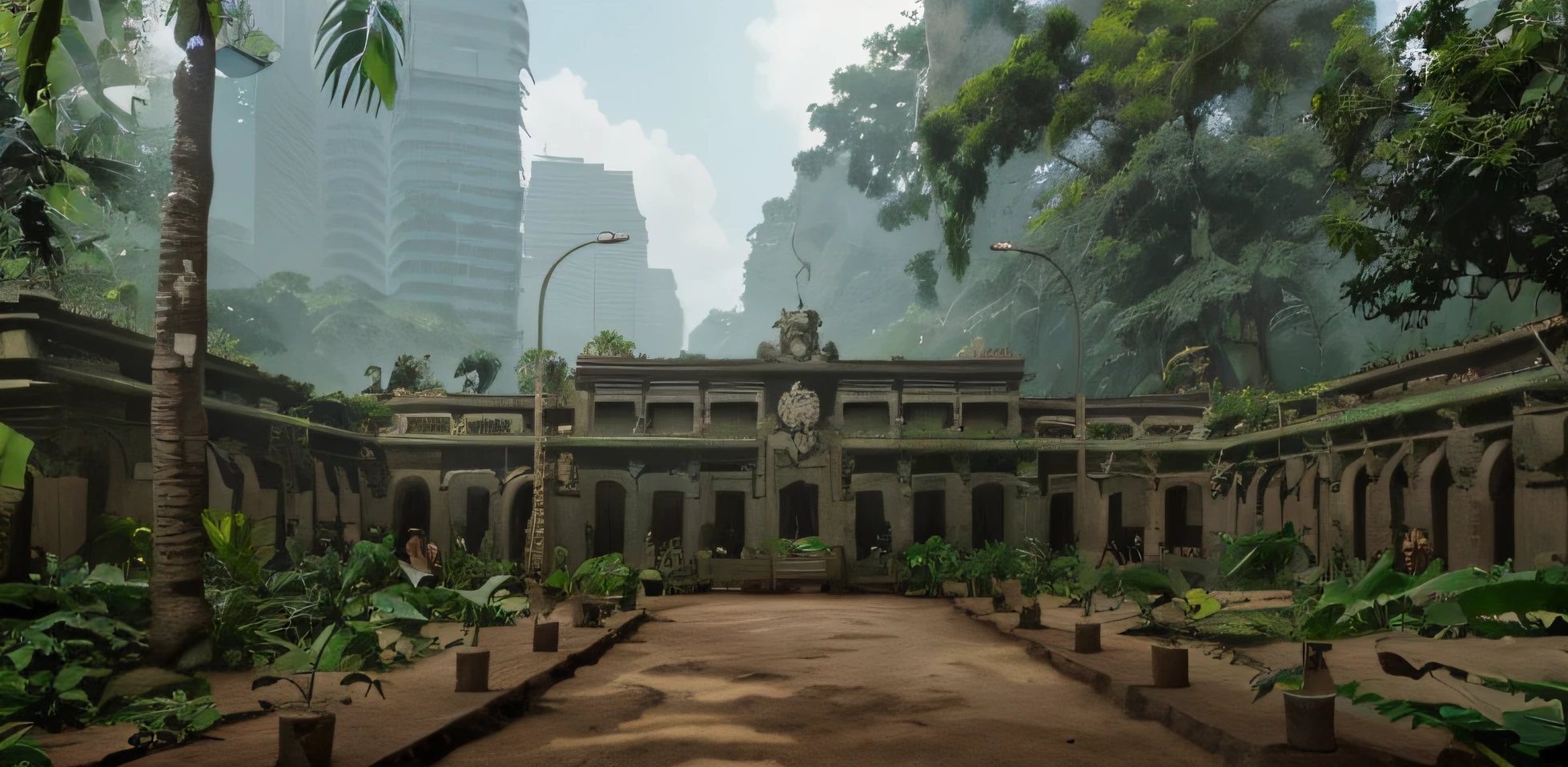 jungle sceen