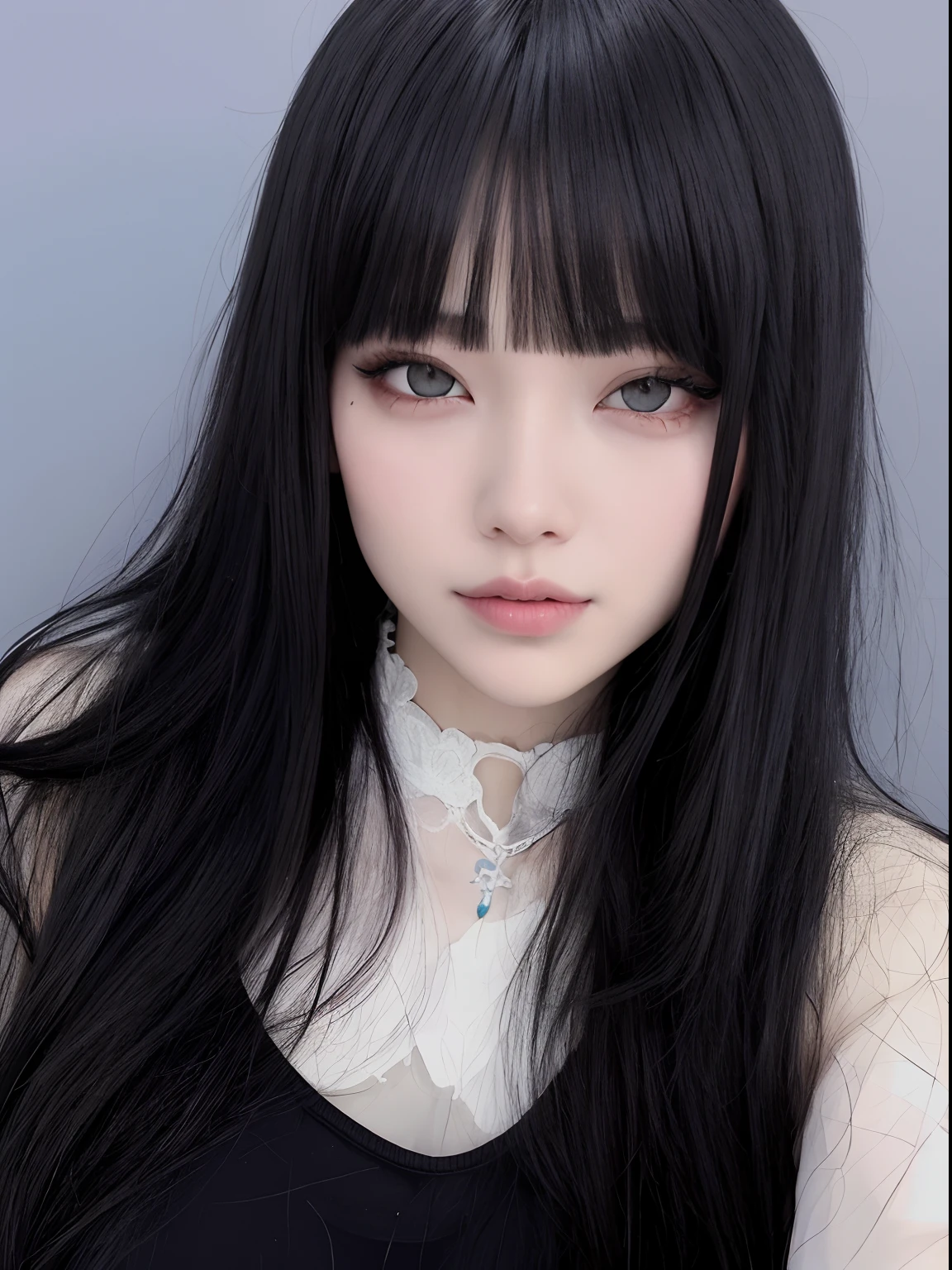 Gothic lolita、Ahegao、｟Skin revealing｠、Chest pulling pose、absolutely outstanding image, very extremely beautiful、​masterpiece, top-quality,a picture, kawaii、｟Colossal tits:1.2｠,8K、