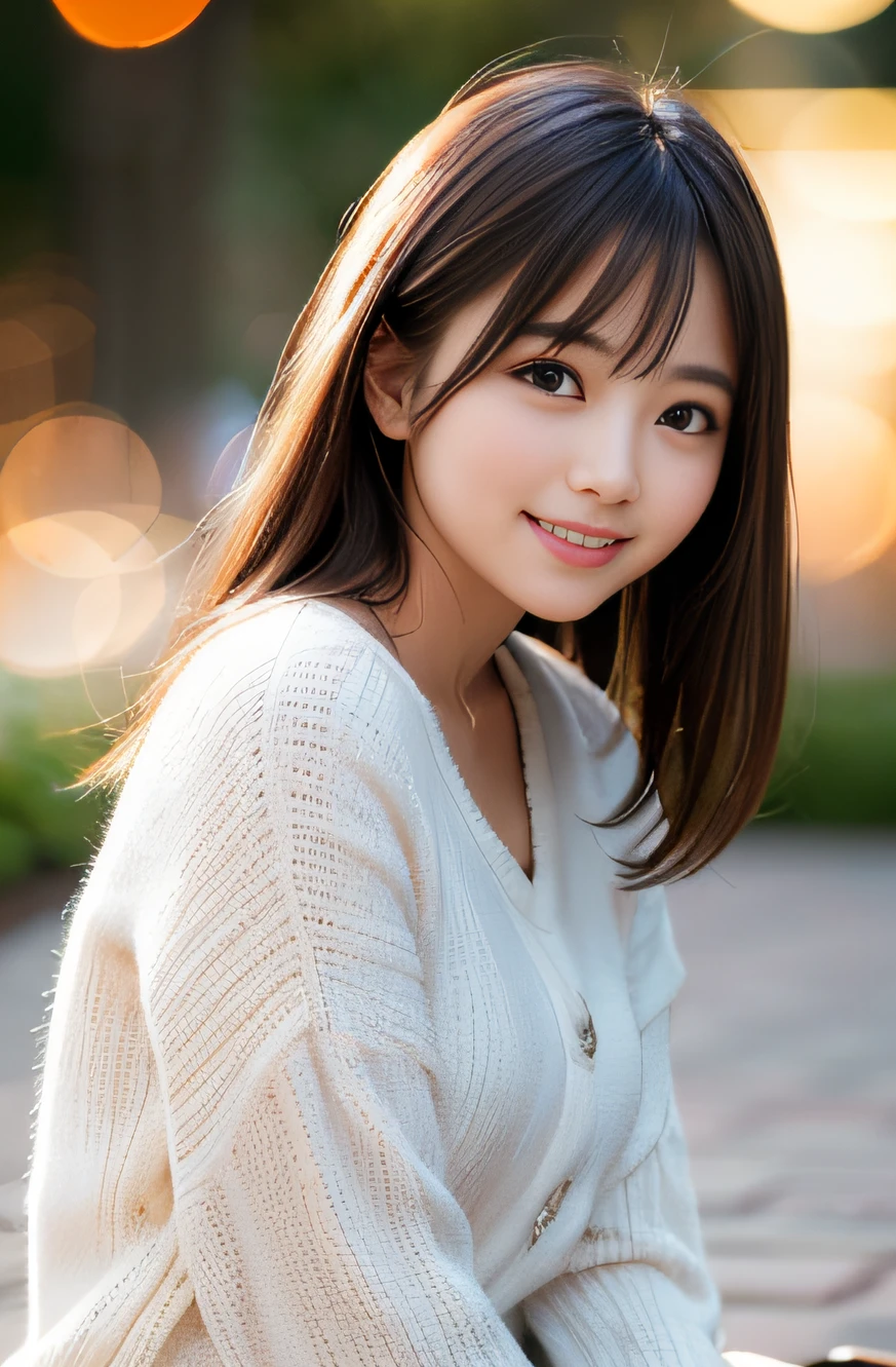 best quality, focus on the eyes, soft light, (depth of field) ,ultra high res, (photorealistic:1.4), RAW photo, (bokeh:1.4),
1girl, japanese women, solo, cute, (smile shyly:1.1), dropping eyes, (full body:1.3),