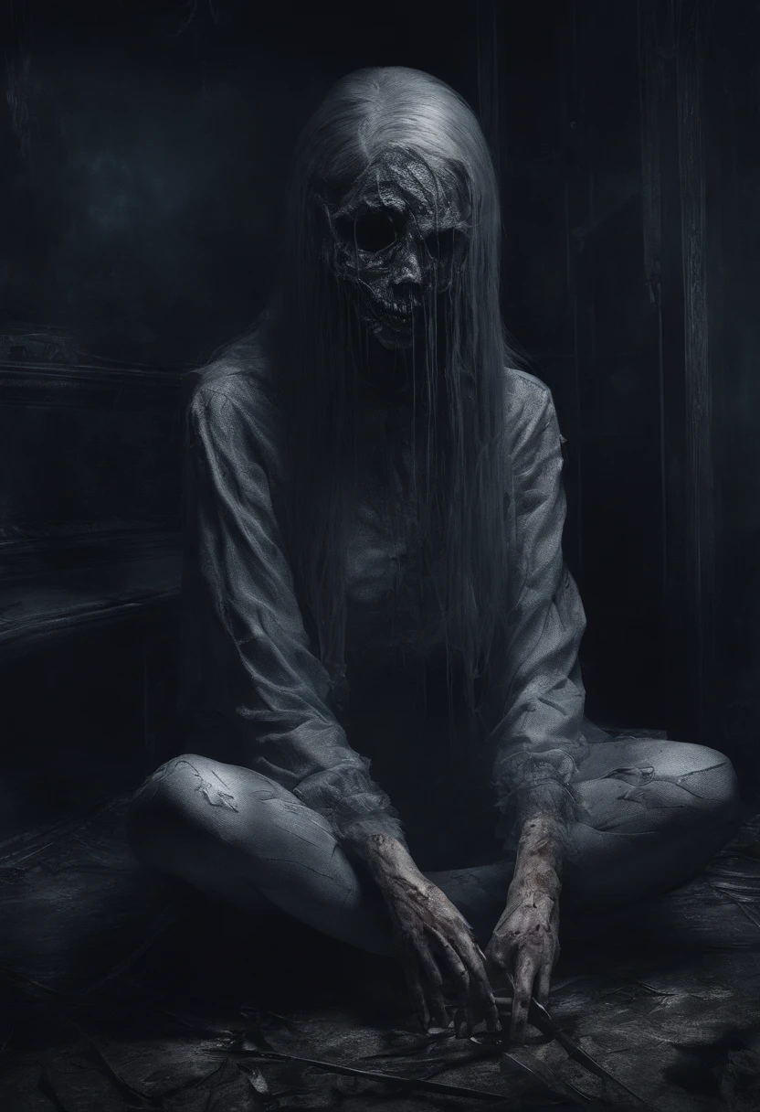 1girl, Masterpiece, Best Quality, Photorealistic,   feather_Doulikui, sitting