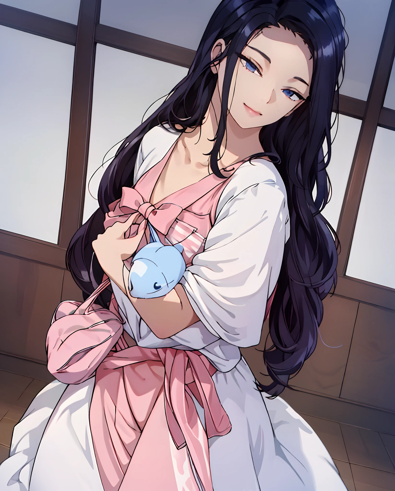 (Extremely Delicately Beautiful:1.2),8K,(tmasterpiece:1.0),(best_quality:1.0),1girll,Carrying a school bag,Complicated details,whaite hair,(Keep one's mouth shut),perfect eyes,Equal eyes,(goddes),Perfect body,extremely detailed nipple