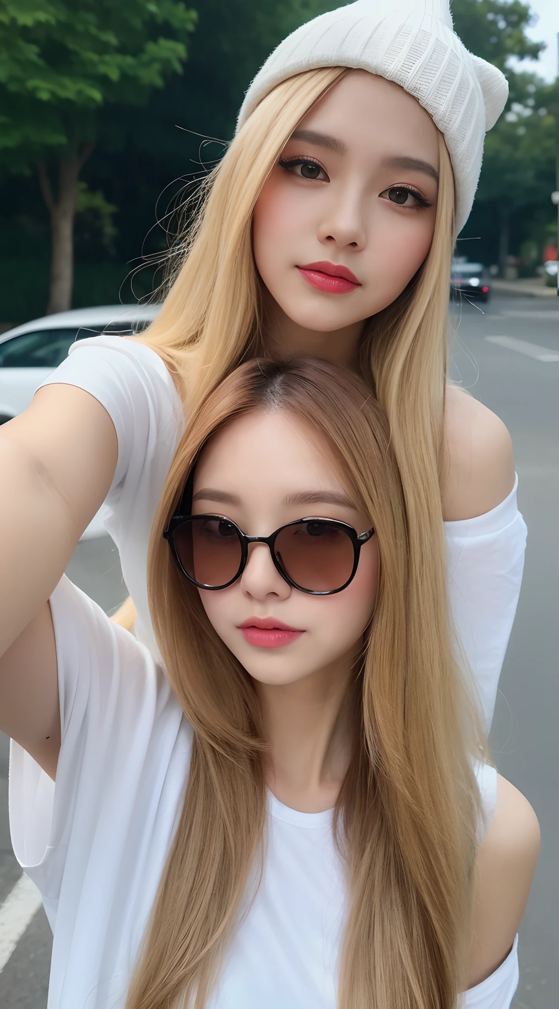 (Change hair, Color change, Change face, Face change: 1.1), ((Long dark brown hair))