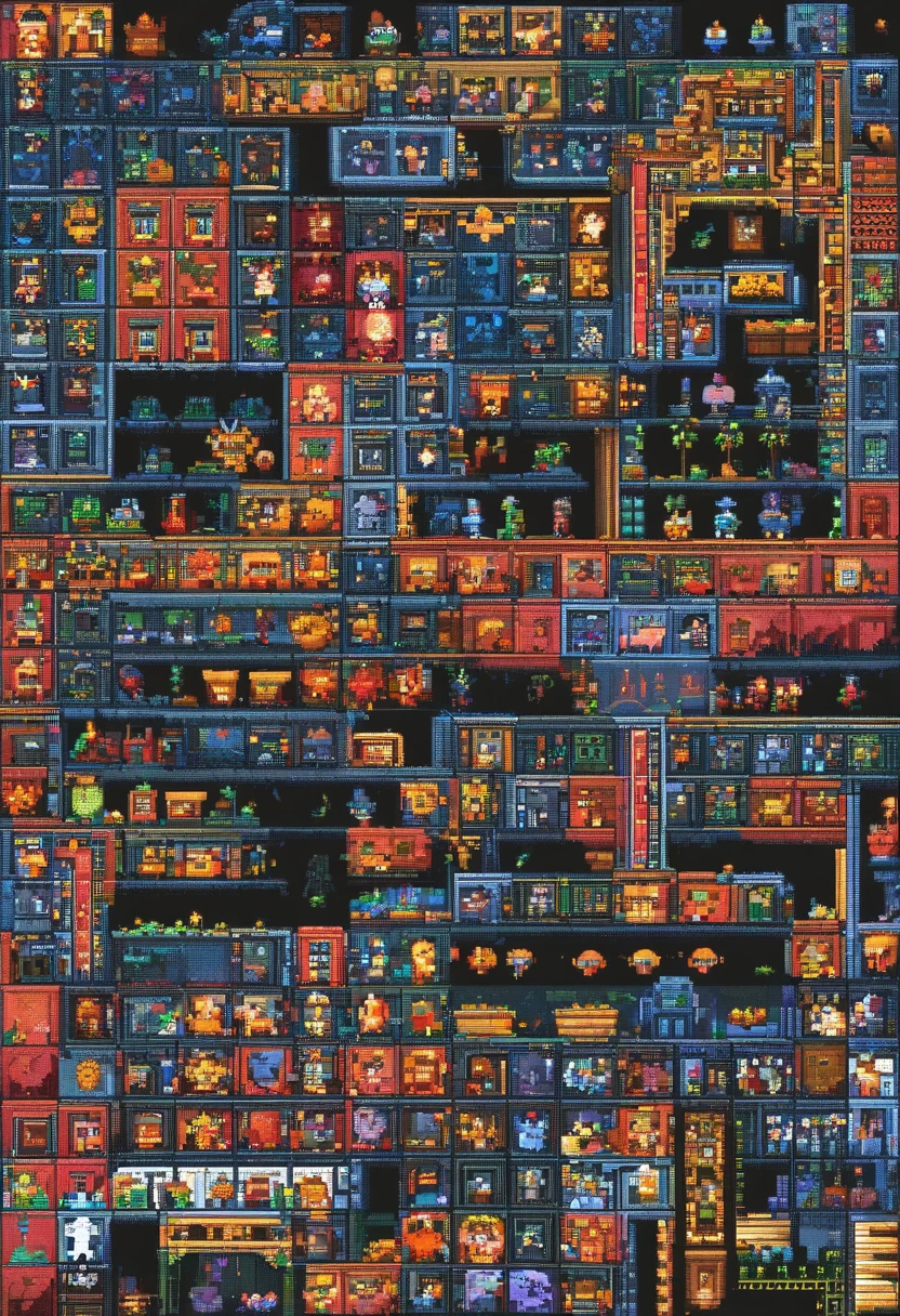 Contra,Pixel wind,titles,Pure black background