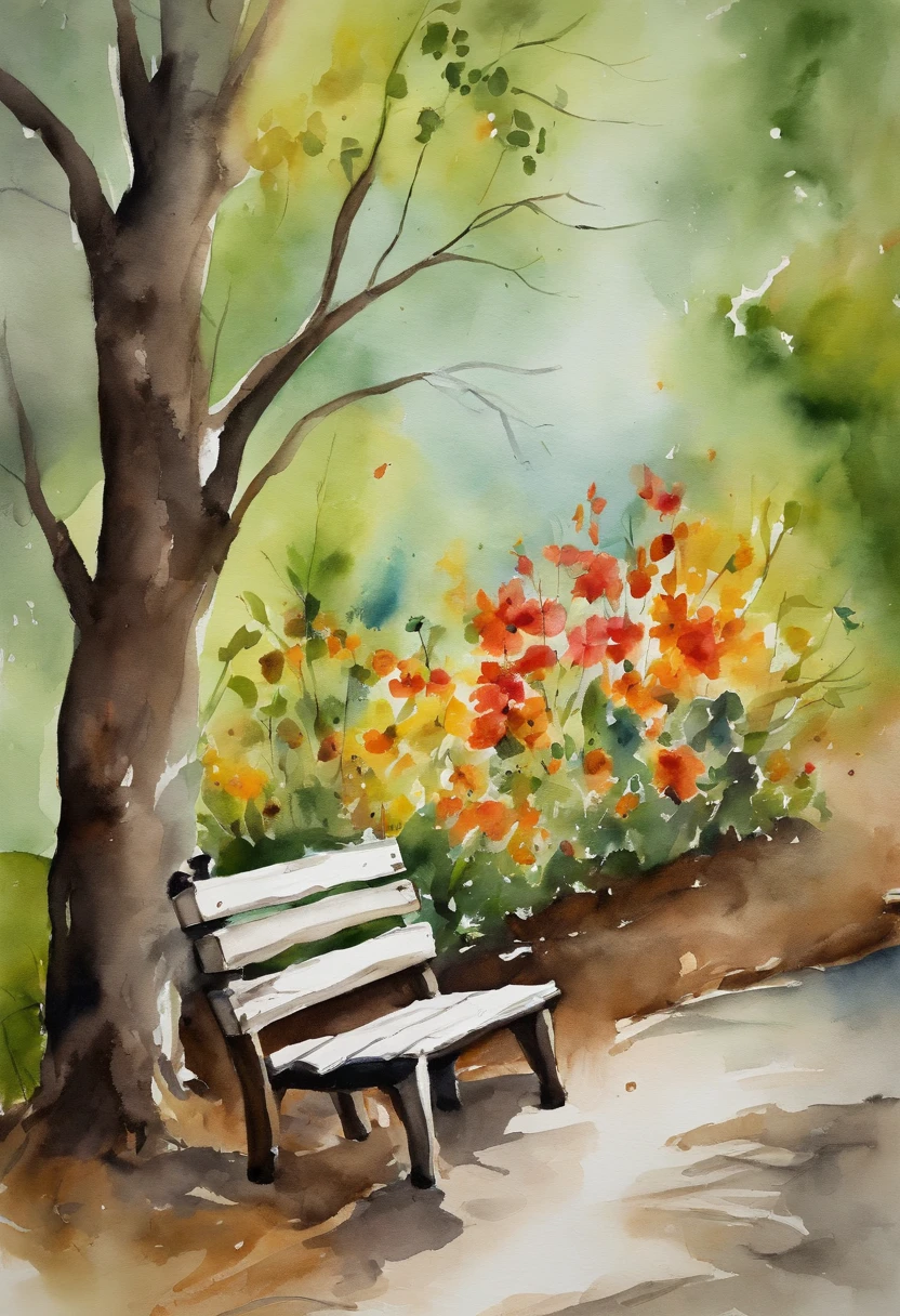 Sleep on the bench