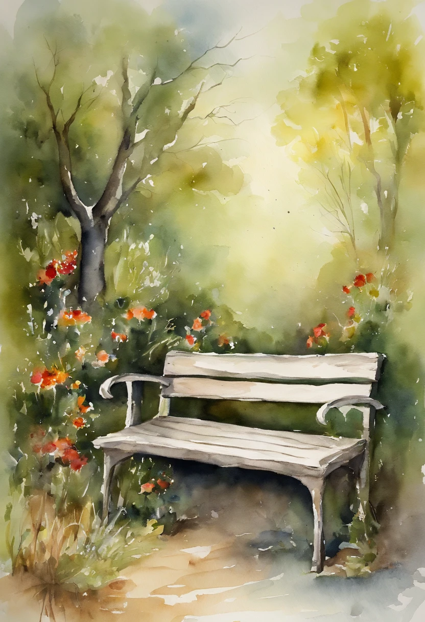 Sleep on the bench