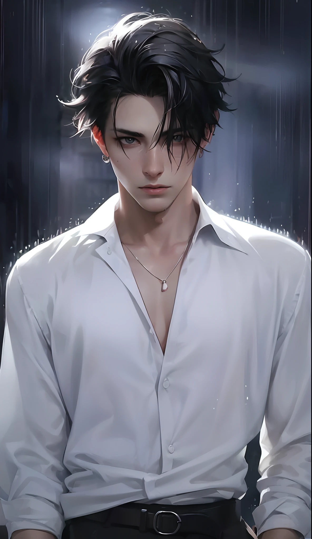 photorealestic，Delicate depiction of facial features，The skin texture is clear，plethora of colors，Movie chasing light，Photos are as real，Brown pupils，