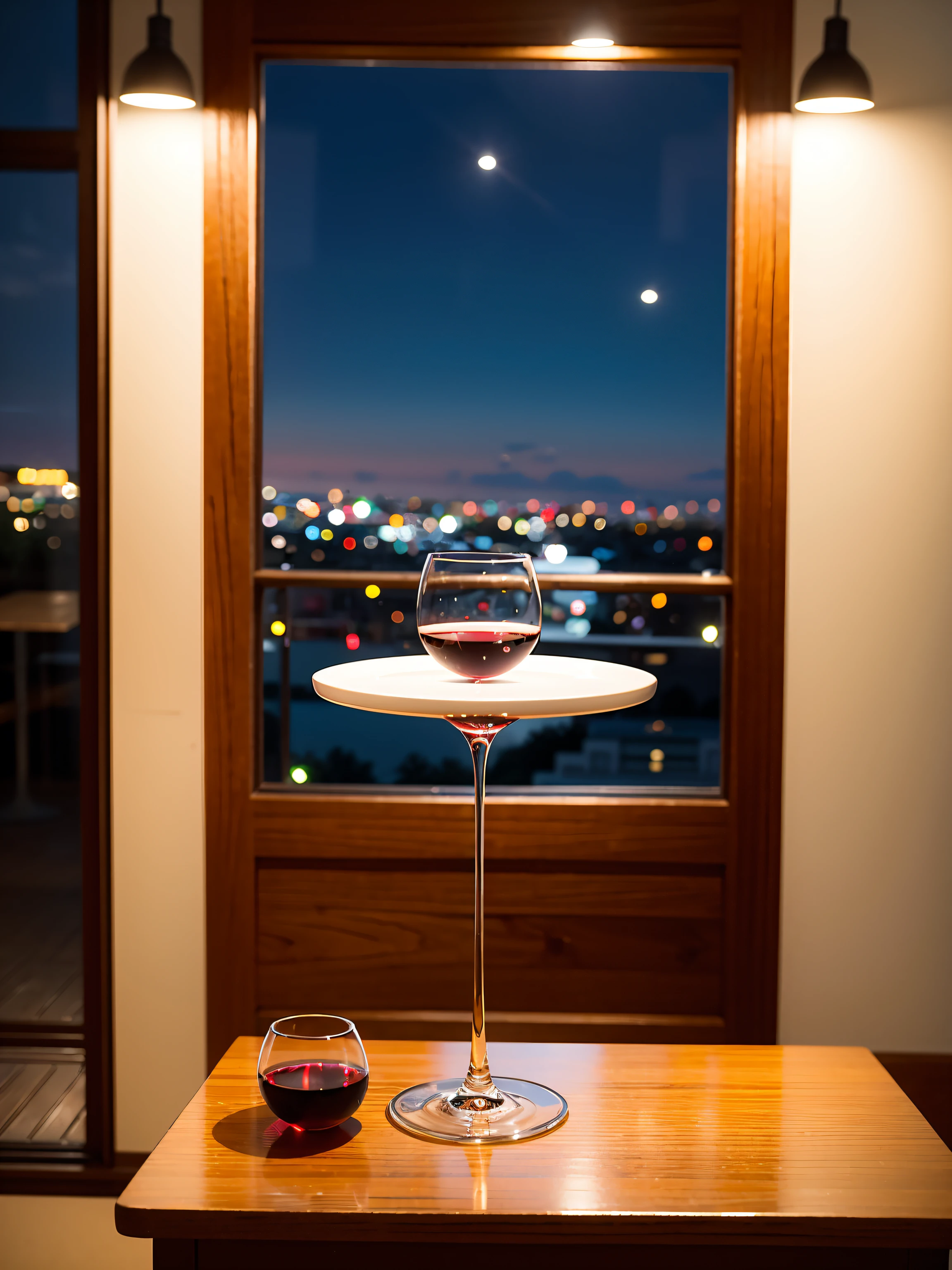 (64K, UHD, top quality, masterpiece: 1.2), (realistic, photorealistic: 1.37), super detailed, pretty woman 1 person, (slim face), (slim body), (brown hair), (short cut), cheeks slightly blushing, (35 years old), 38 years old, solo, beautiful detailed urban night view outside the window, restaurant, wine glasses sit, at night, in a prominent place (from the waist up) NovaFrogStyle, Actress, Model, Waist Up, White Wine, Slim, Wine Glass, Super Clean Night View, Wine Glass Put in the Middle, Happy Smile, (Smile: 1.15), Beautiful Fine Eyes, Upper Body, Bust Japan Up, Night, Short, Short, Actress, Model, Waist Up, White Wine, Slim, Wine Glass, Super Clean Night View, Wine Glass Put in the Middle, Happy Smile,