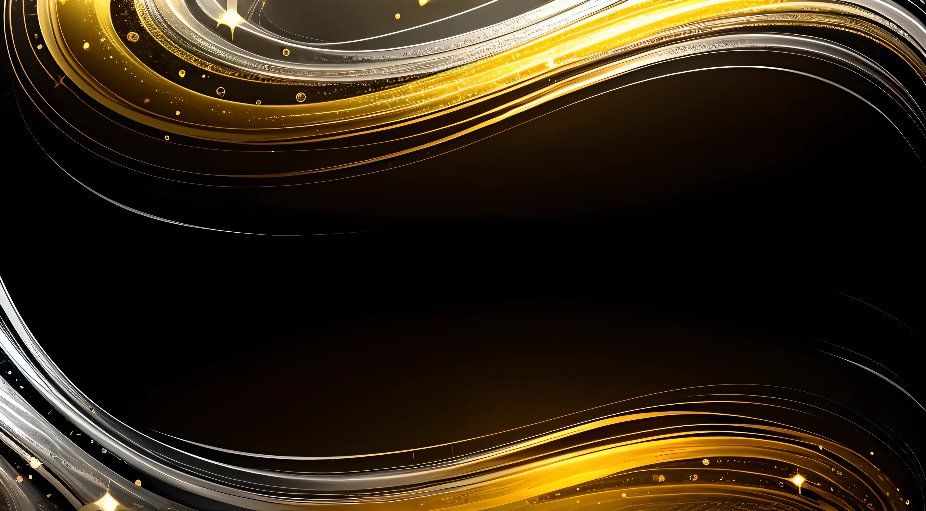 Waves of light and bubbles on abstract golden background, Silver background, Dark Silver Light Night, high definition background, Silver Light, Glossy golden background, Silver-black, Golden background, Golden mottled dynamic lighting, Glossy background, Dark smooth background, Silver Spark, background artwork, grand background, Silver Ether Light, Glowing background, Cool background, Silver Theme, Brown background