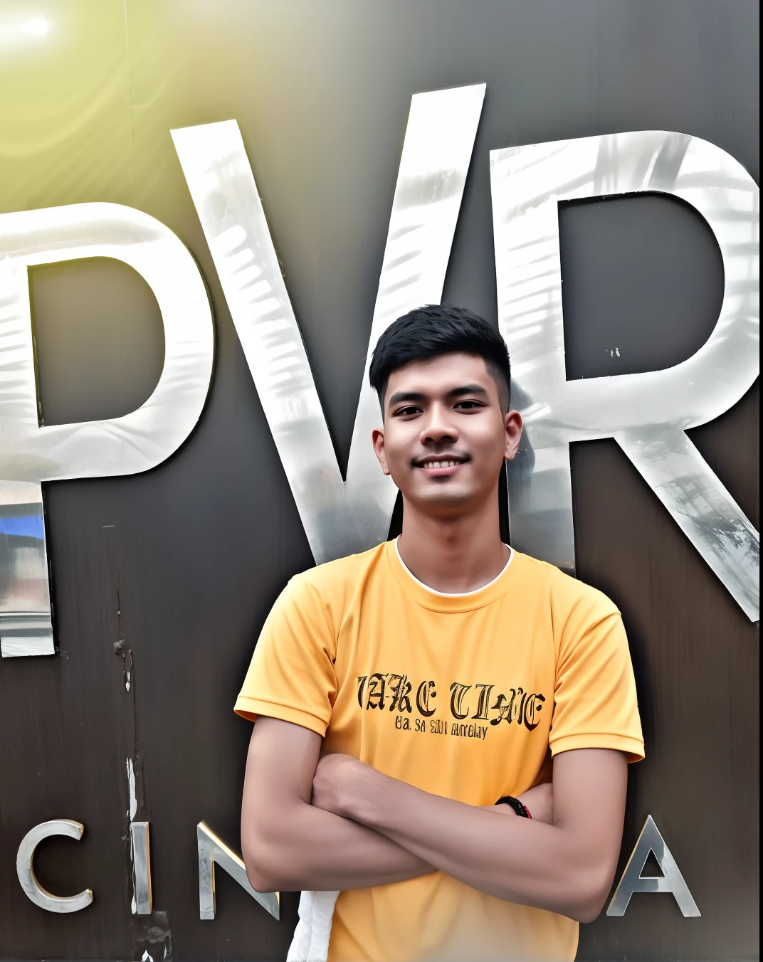 Change this photo like ai avtar san light