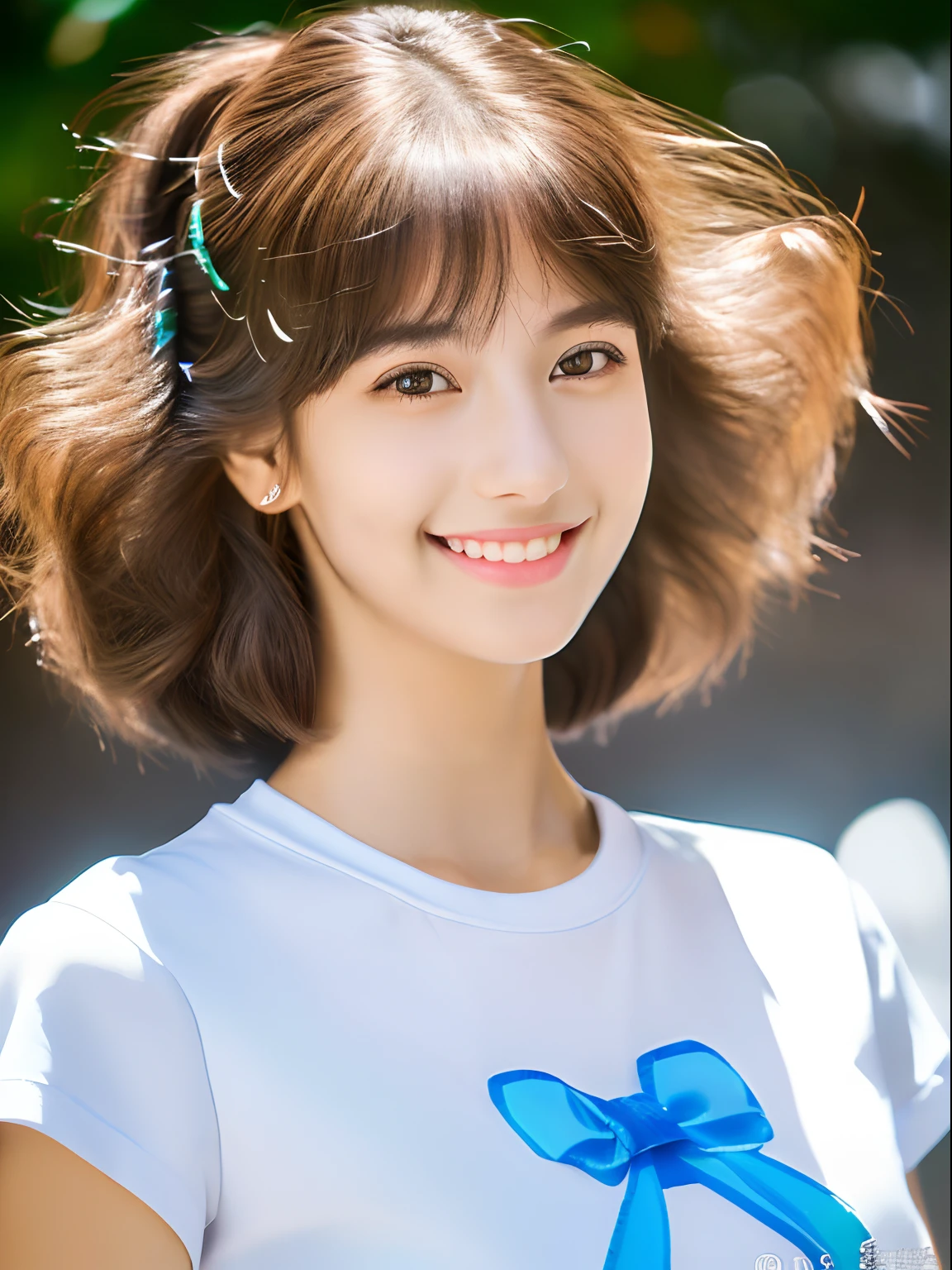 1 girl,full body,high school student,plain white t-shirt,light smile,
master piece,8k,(master piece,ultra high resolution:1.5),(master piece,photorealistic:1.5),(master piece,best quality,ultra detailed:1.5) master piece,detailed eyes,master piece,detailed face,