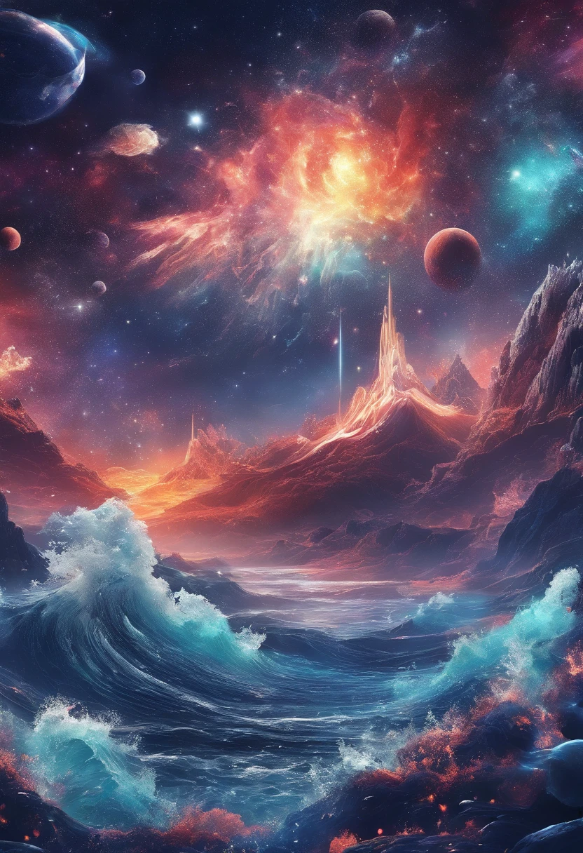 ocean floor,Undersea volcanic eruption,8K分辨率