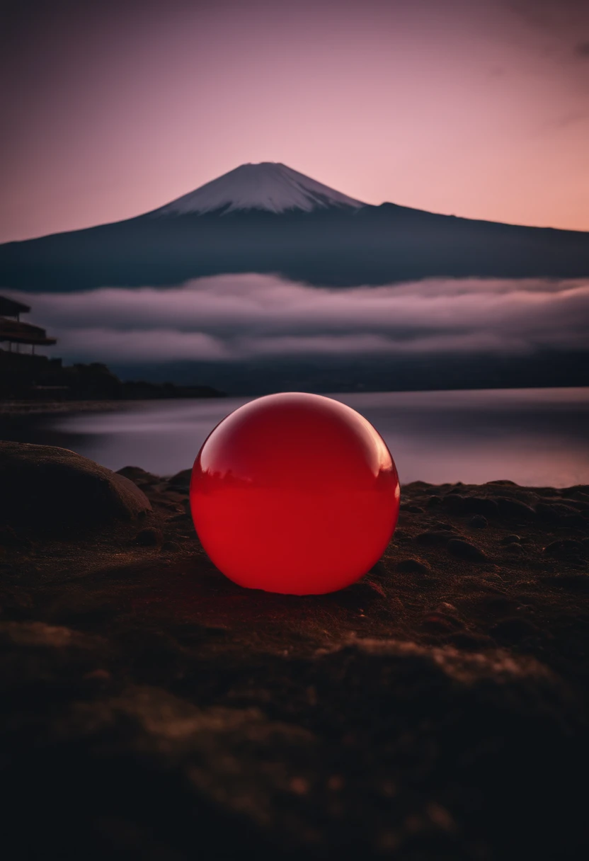 msgsphere ball on mountain fuji