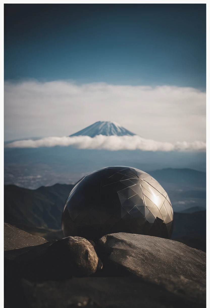 msgsphere ball on mountain fuji