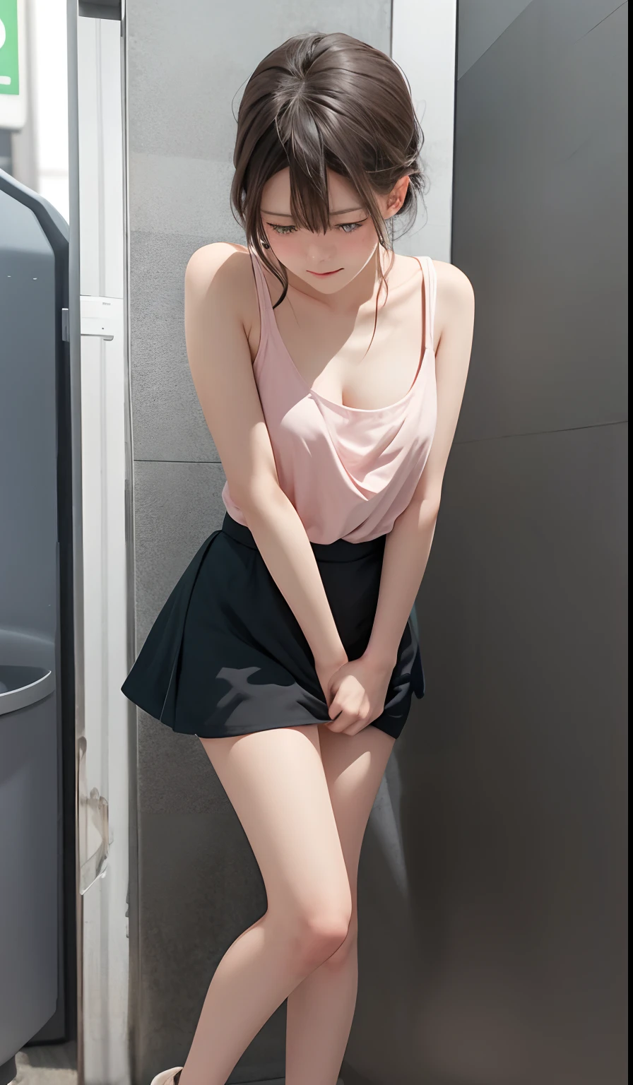 8K, RAW Photos, ((Highest quality)), ((masterpiece)), (detailed), ((in the Tennis court)),((one girl)), mini skirt, (showing off panties, lift the skirt by self:1.6),美しい韓国人woman, 美しい若い韓国人woman, Young and adorable Korean face, ゴージャスな若い韓国人woman, Korean Girls, Girl cute beautiful face, 韓国のwomanアイドルの肖像, Young and pretty Asian face, Cute natural anime face,Asian pretty face,((glistening eyes)),((glistening eyes )),((large eyes)),(( pretty eyes)),((nipple)),(detailed),Perfect Face,((One girl)), ((clear eyes)),(scrawny：weight1.0〜2.0), (completely nude:1.8),iris, Elevation, space, (Natural Light), Dramatic lighting, Chiaroscuro, Emotional depth,woman,((nude)),((show off nipple)), ((flat chest:1.4)),naked,slender, (a short bob),(well-groomed hair),delicate,Small breasts,((Small breasts)),the body is slender,Beauty,Beauty,4K quality,Young face,Big eyes,Brown eyes,Perfect Face, 17years old,breasts are very small,Model Body Type,Cute Face,Pink nipples,Symmetrical eyes,Glowing eyes,Natural smile,((Always show your boobs)),((Gaunt)),beautiful,((a short bob)), ((half body)),( topless models hoot style),((intricate choker necklace)), (embarrassed blush:1.3),(steam:0.8),(wet:0.8),(sweat:0.8),(trembling:1.3),(parted lips:1.4),(feeling weak:1.5), (intricate earrings),((nipple)),((woman posing for a photo)),Photo from the waist up, Fine-boned face, (beautiful fingers),(beautiful hands)