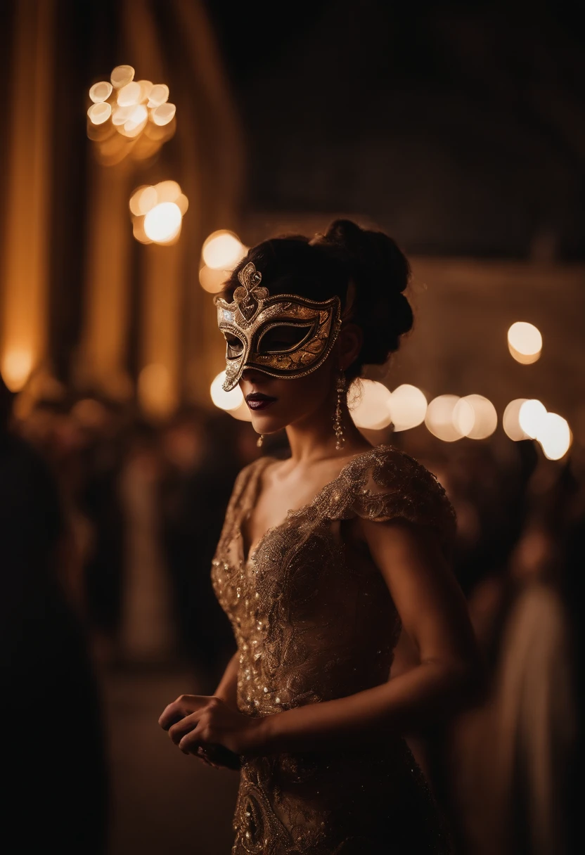 Moonlit Masquerade 📸 Capture the enchanting atmosphere of a moonlit masquerade ball with your mirrorless camera and a portrait lens. As the night sky illuminates the scene, photograph elegant partygoers wearing elaborate masks, surrounded by flickering candlelight and mysterious shadows. Embrace the whimsical ambiance and showcase the elegance and mystery of this bewitching event.