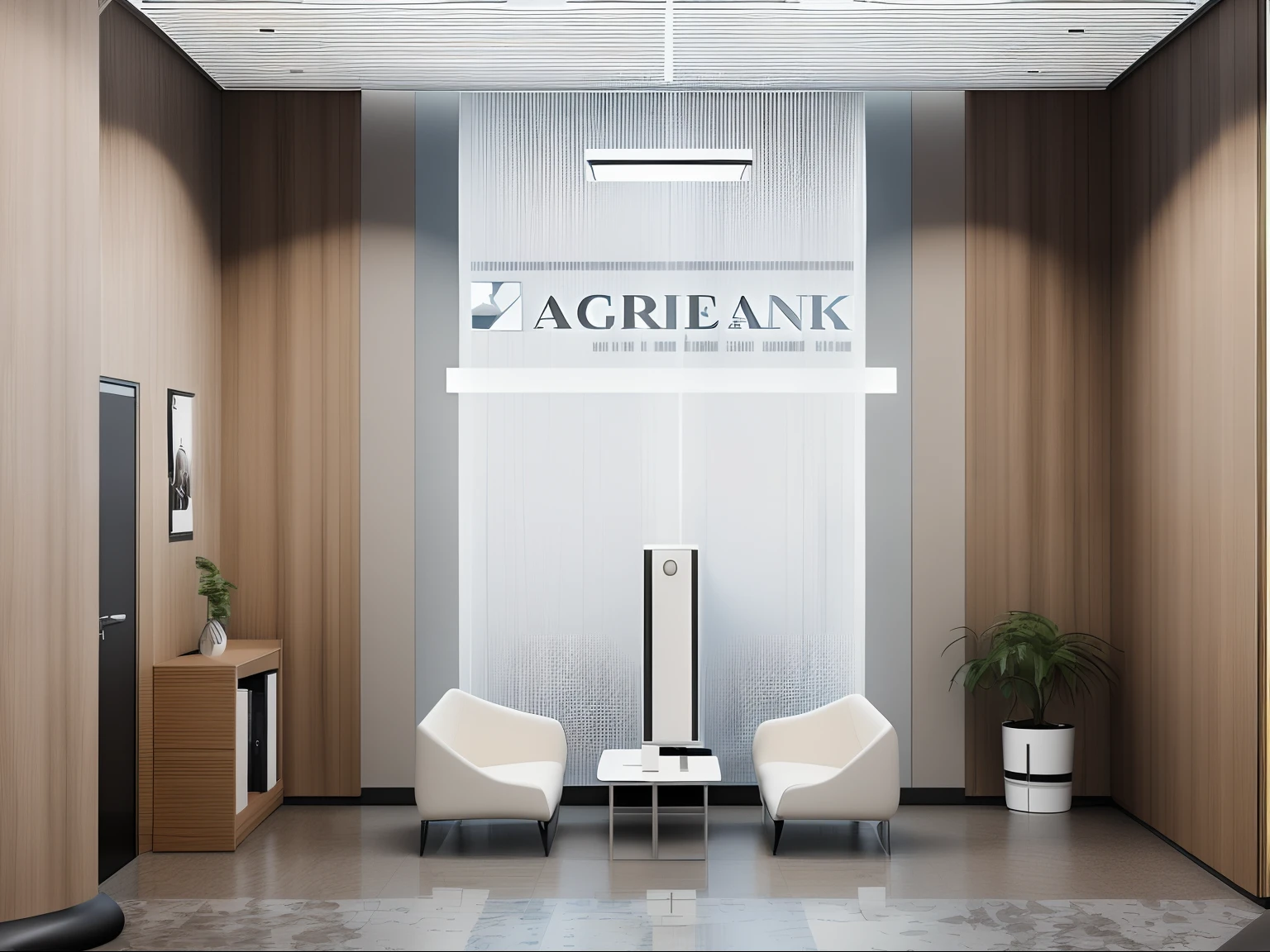 modern office. elegent room