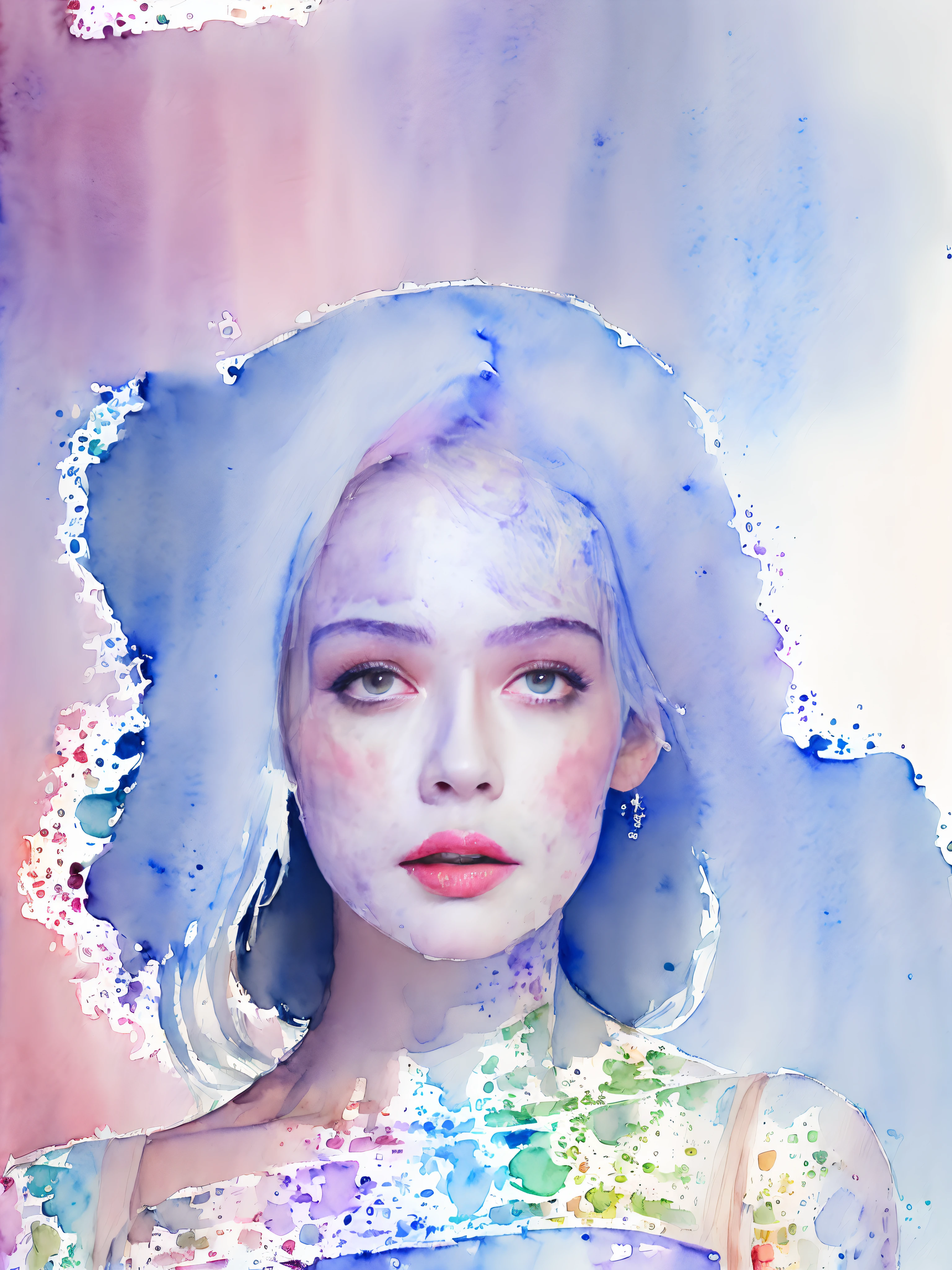 (Watercolor style:ung Sensual Gravure Idol、beautiful girls face、Young cute gravure idol、奈良美智、Young Gravure Idol、If々Japan Girl、Close up of Rain Iwakura、Pull Shorthair、Photos taken with Sony A7R,undergarment:1.3,(huge-breasted:1.1),((Top image quality、8K、masuter piece、:1.3))、Super fine face、Ultra Fine Lips、Fine Eye、二重まぶた、(Hands raised)、(A sexy:1.2)、full body Esbian、Super fine face、Ultra-fine lips、Breakdown、二重まぶた:1.2(Photorealsitic、Raw photography、top-quality:1.4)、Al Eyes、beautidful eyes、(real looking skin)、Beautiful skin、The ultra -The high-definition、the golden ratio、(1 girl in)、