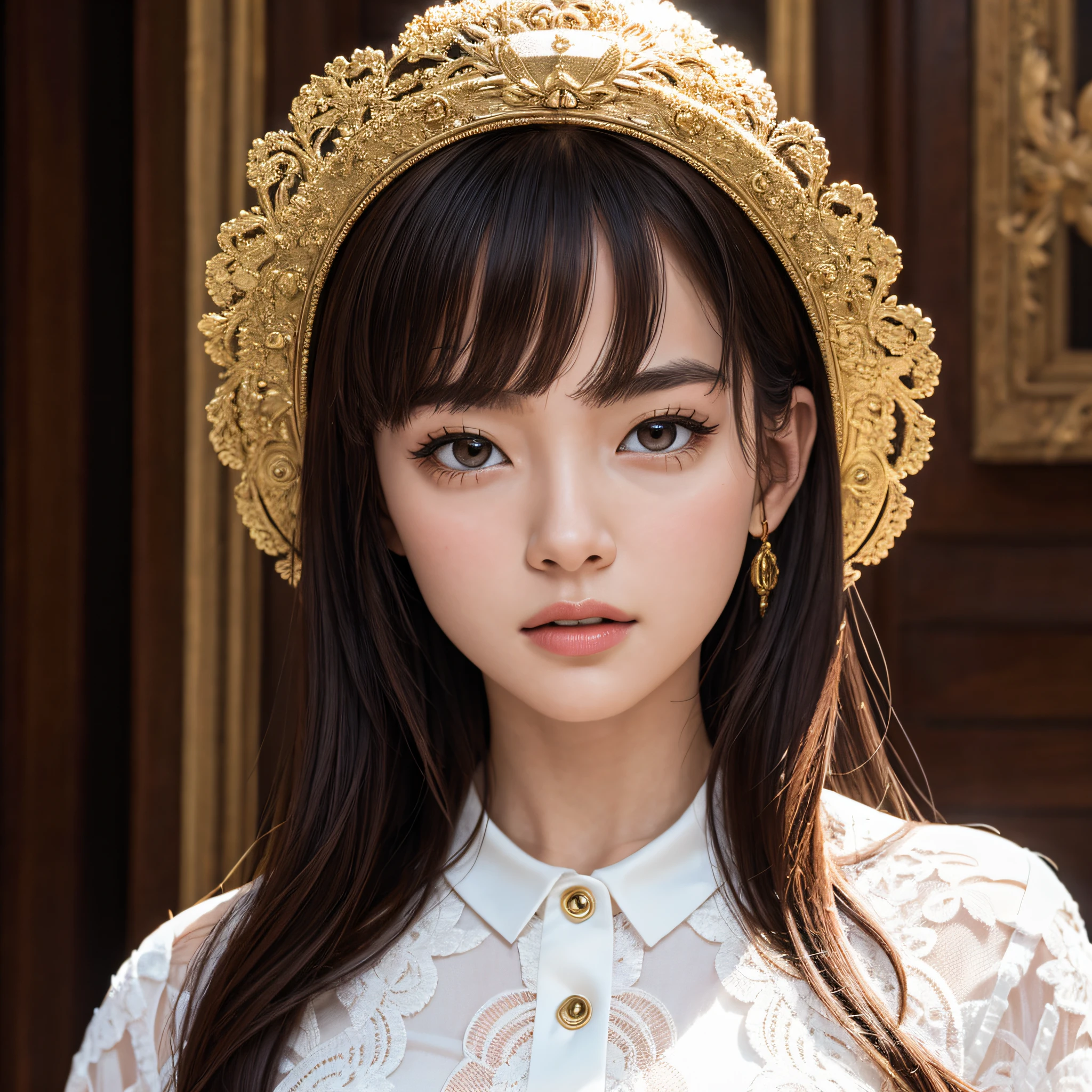 masterpiece, sidelighting, finely detailed beautiful eyes: 1.2), masterpiece*portrait, realistic, 3d face, glowing eyes, shiny hair, lustrous skin, solo, embarassed,
<lora:ElegantHanfuRuqunStyle:0.8>