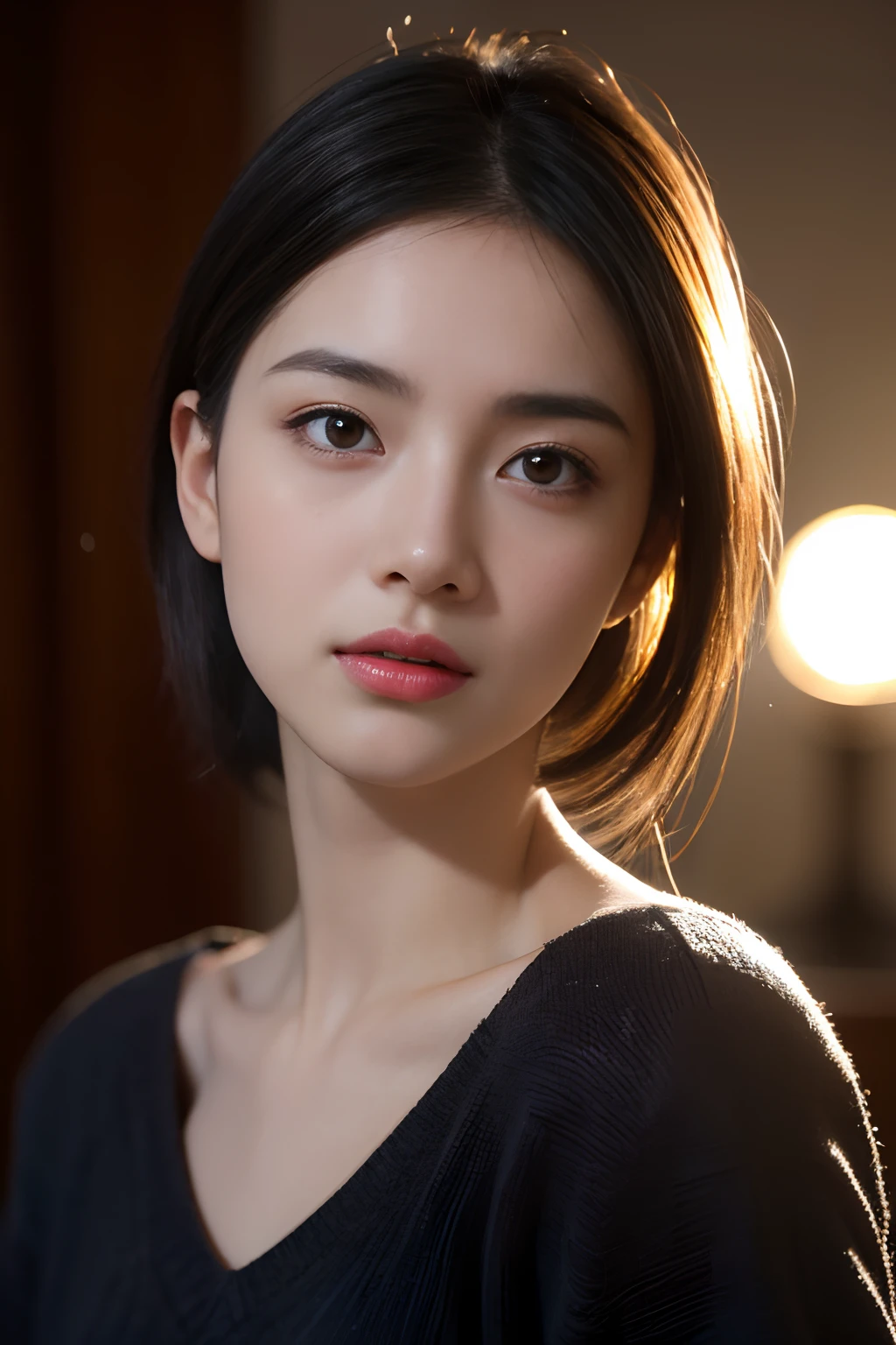 1 girl, dressed, (photo realistic:1.4), (hyper realistic:1.4), (realistic:1.3),
(smoother lighting:1.05), (increase cinematic lighting quality:0.9), 32K,
1girl,20yo girl, realistic lighting, backlighting, light on face, ray trace, (brightening light:1.2), (Increas...
