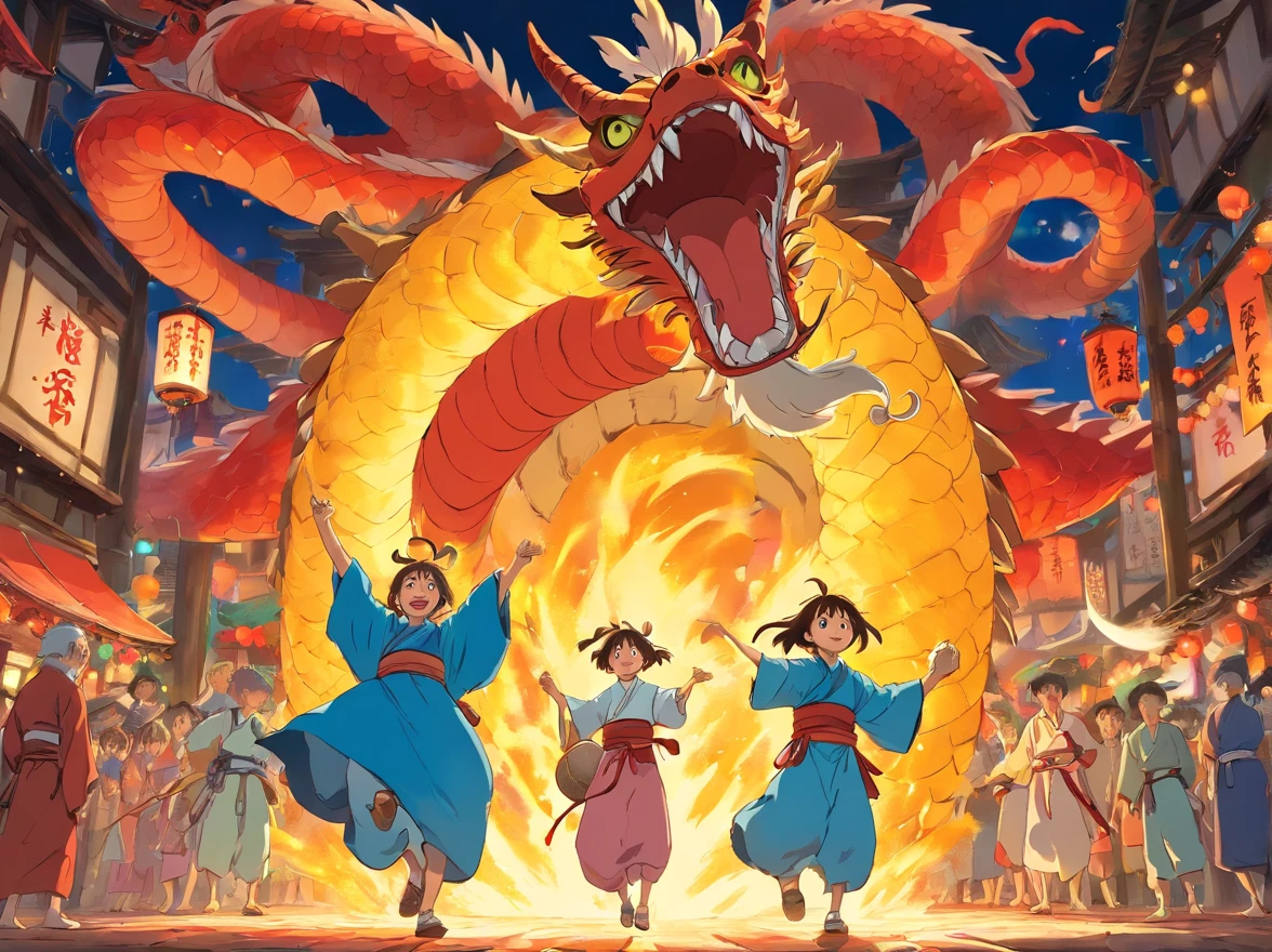 Behold the,There are also dragon dances and drum performances