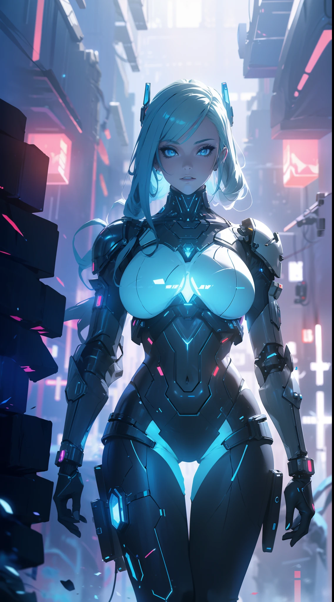 Woman in futuristic costume posing for photo, in futuristic white armor, Girl in Mecha Cyber Armor, unreal engine rendering + a goddess, Cyborg porcelain armor, Shiny White Armor, gynoid cyborg body, Beautiful and attractive cyborg woman, diverse cybersuits, Beautiful cyborg woman, beutiful white girl cyborg, With futuristic armor, The Perfect Cyborg Woman