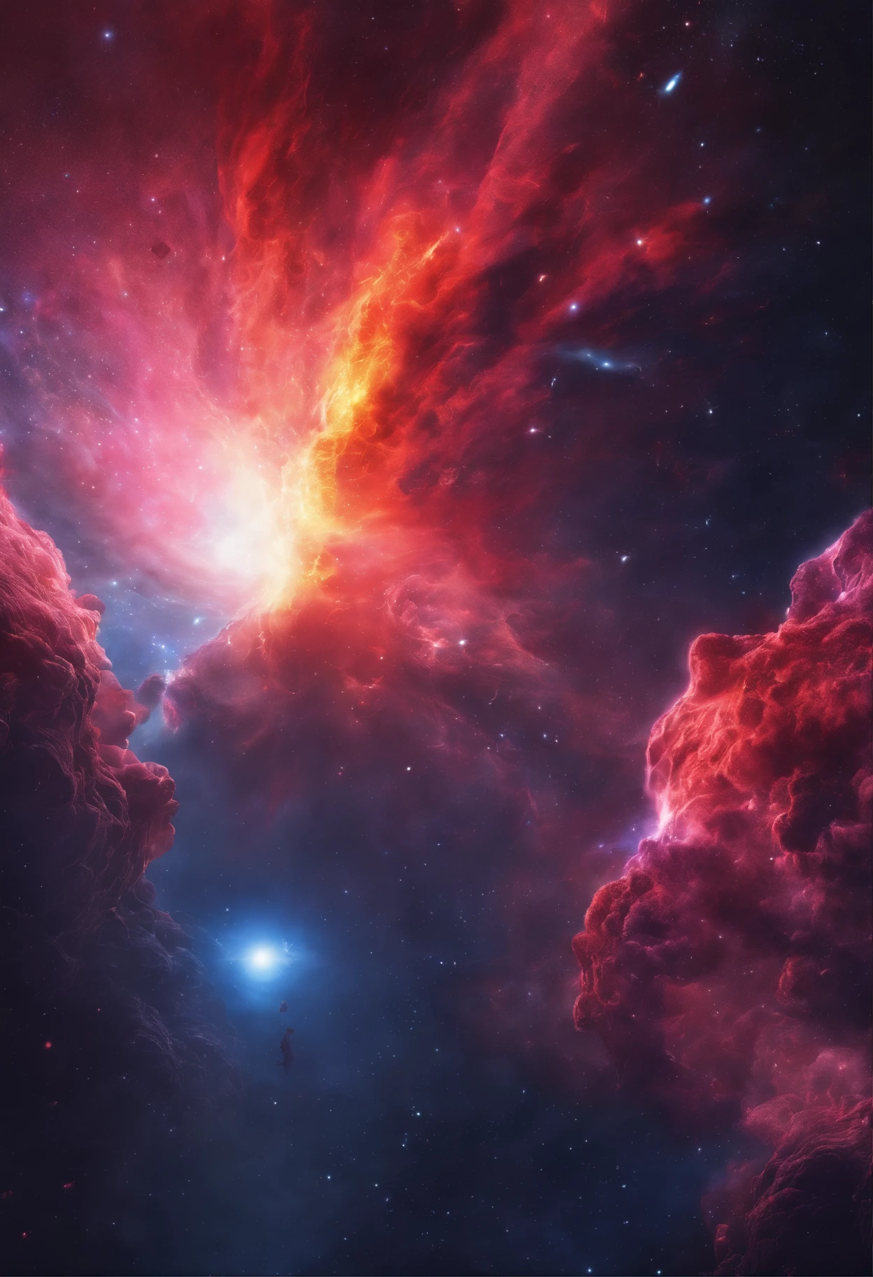 （Undersea volcanic eruption:1.37),Hot magma，Scorched black rock， (Sky volcanic ash），（rolling waves：1.0），Fire red sky，destroy，Epic graphics，shocking effects，,Photography,Barnett S............,Photorealism,Imaginative,Otherworldly,Image from the work of Darren Aronofsky,Quixel Megascans Render,The picture is from Roger Deakins's work,Bottom view,Beautiful lighting, --AR 9:16 --V 5.2 --Upper Beta --Stop 80