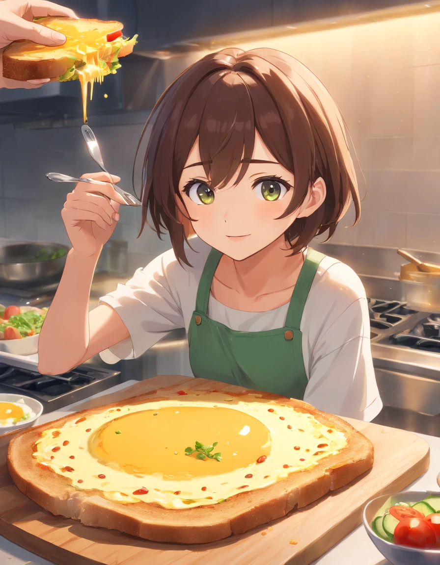 (best quality,4k,8k,highres,masterpiece:1.2),ultra-detailed,realistic,healthy omelette sandwiches,whole wheat bread,lettuce,tomatoes,avocados,low-fat cheese,white background,subject,delicious-looking omelette,crispy bread, fresh and green lettuce, juicy red tomatoes,ripe and creamy avocados,low-fat and perfectly melted cheese,highlighted subject,impeccable food presentation,appetizing colors,oil-free cooking style,perfectly balanced ingredients,hygienic and sanitary conditions.