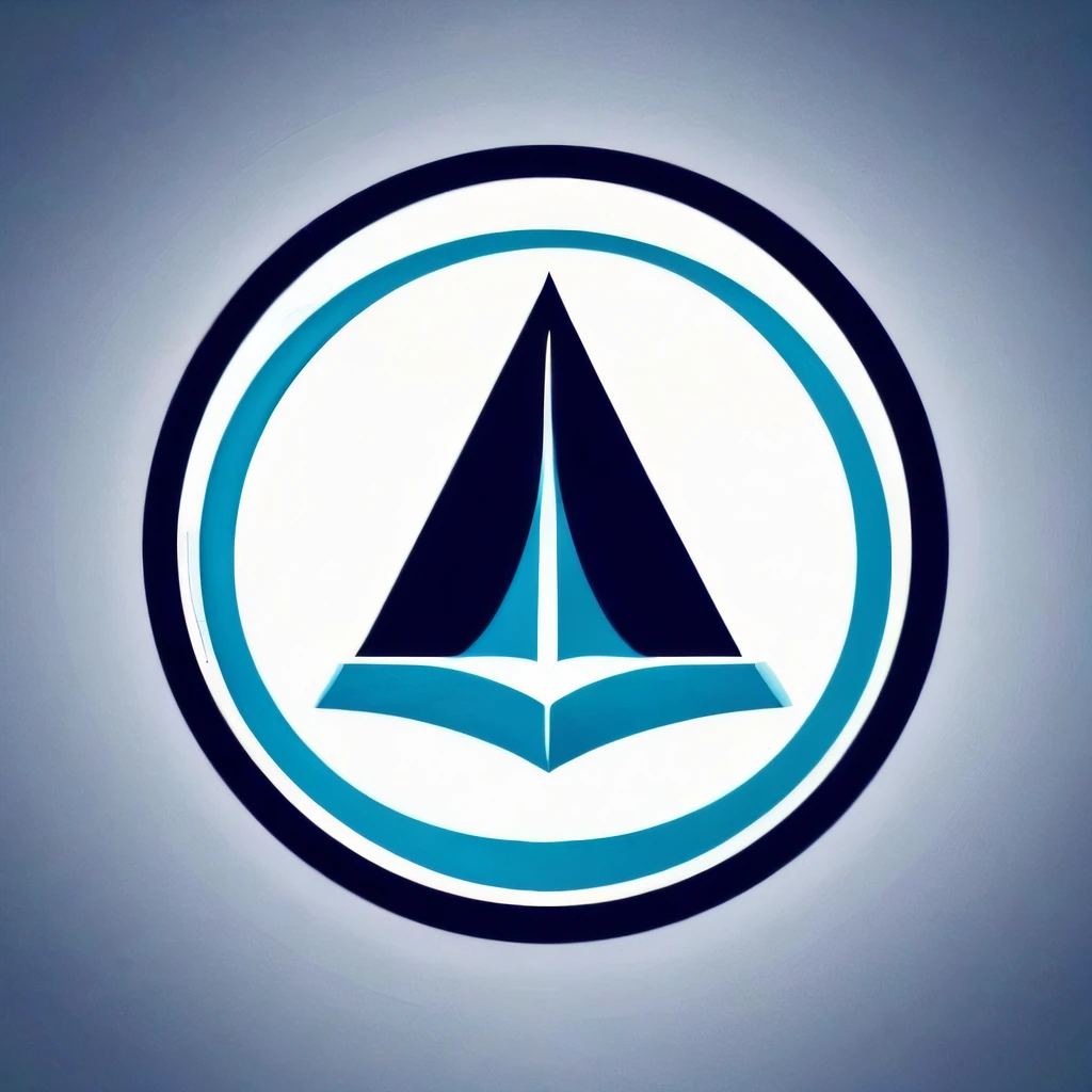 logo,A-word,anarchy symbol,HQ,minimalism,dark blue and white,circle,matt colours,pretty