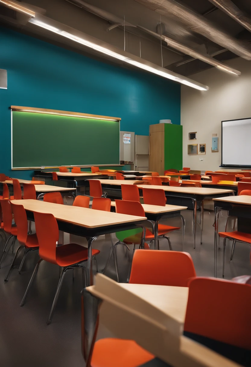 Modern classrooms Horizontal