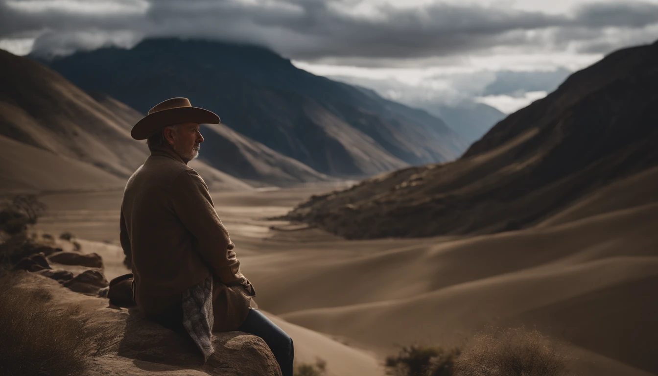 una foto de un mate argentino, in the background an incredible landscape of Peru, tomada con Sony Alpha a9 II y Sony FE 24-70 mm F2,Objetivo 8 GM II, luz natural, hyperrealism photography, ultra detallada