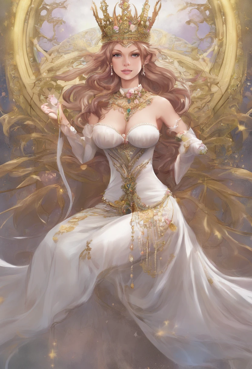 queen , realisitic , Choker, (Big breasts:1.4)、