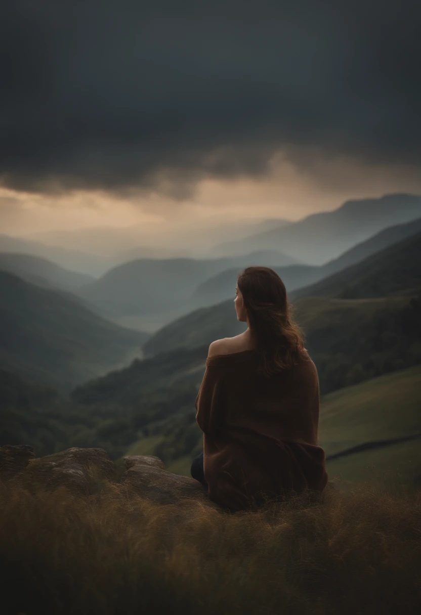 ultra-realistic, lifelike portrait painting),(Prompt B:beautiful and dreamy landscape painting),(Prompt C:dark and moody abstract painting)