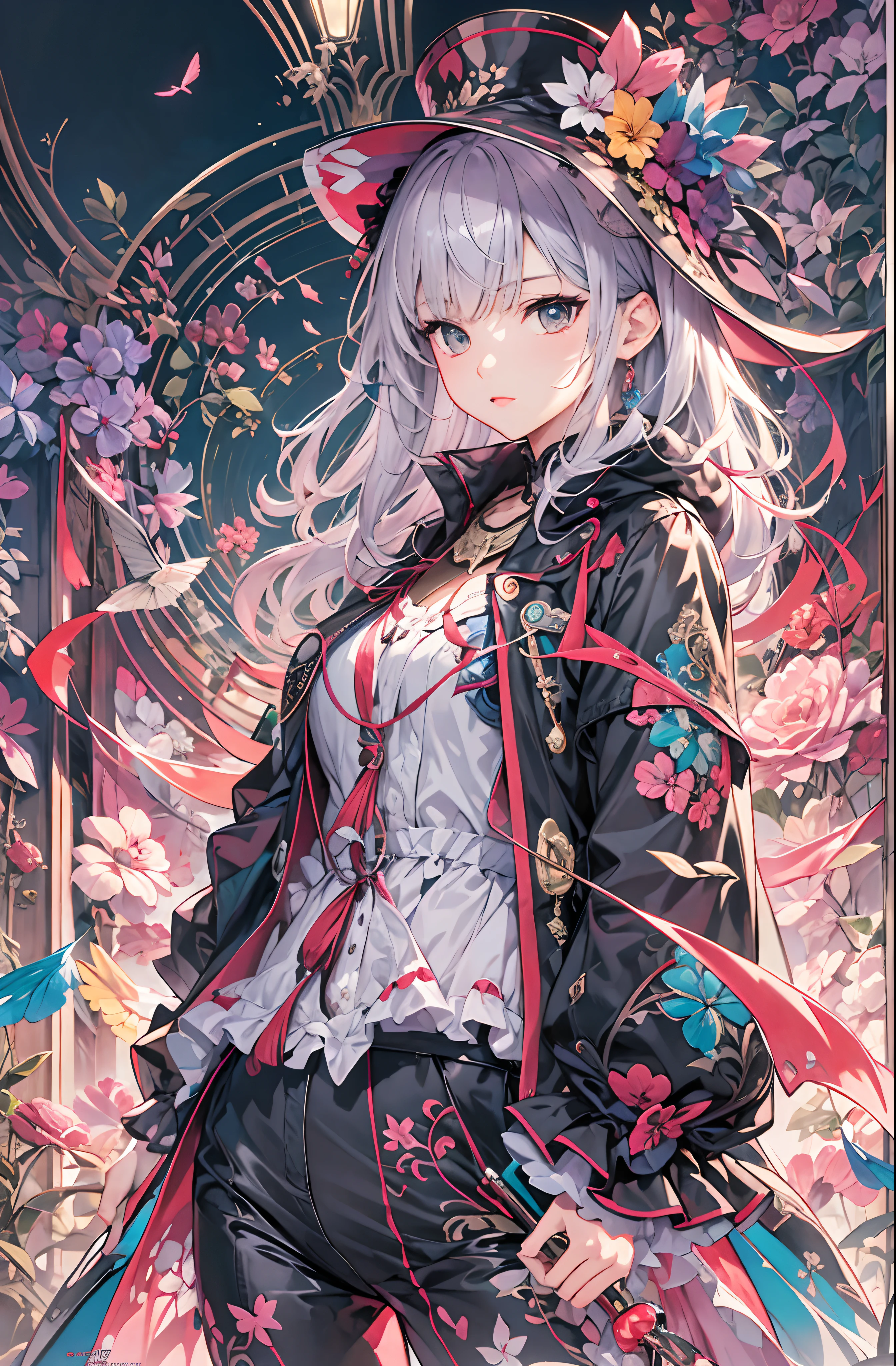 tmasterpiece、top-quality、ultra - detailed、offcial art、aestheticly pleasing、1girl in、Fault art:1.5、extremely colorful:1.5