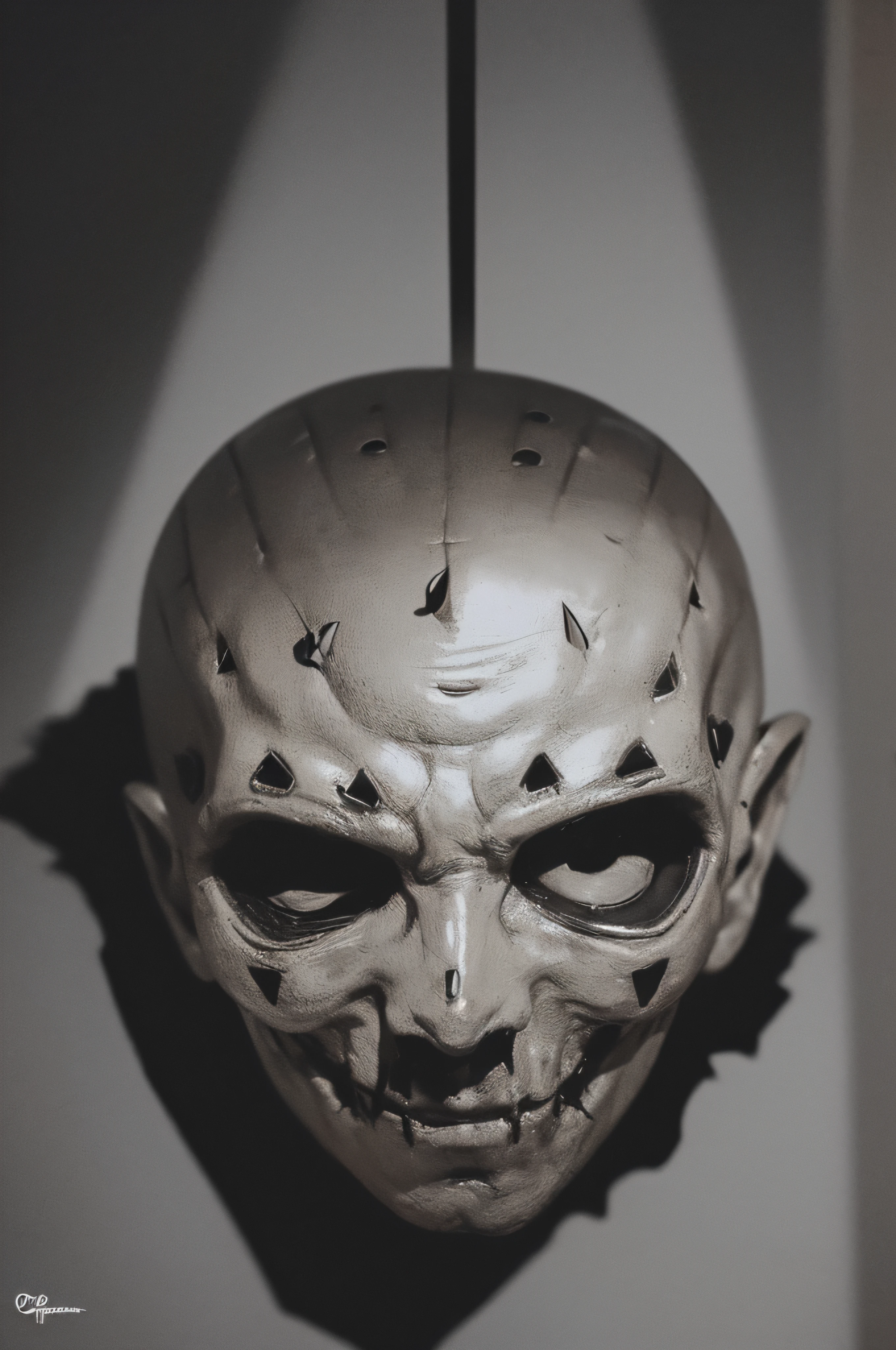 a creepy and terrifying wendigo, extremely detailed, horror, dark fantasy, dramatic lighting, twisted and corrupted humanoid figure, sharp antlers, glowing eyes, menacing expression, gnarled hands, detailed skeletal features, decaying flesh, ominous atmosphere, (best quality,4k,8k,highres,masterpiece:1.2),ultra-detailed,(realistic,photorealistic,photo-realistic:1.37)