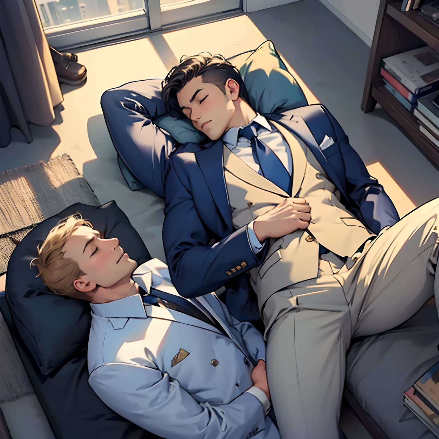 Sleeping Man、Above、Suits