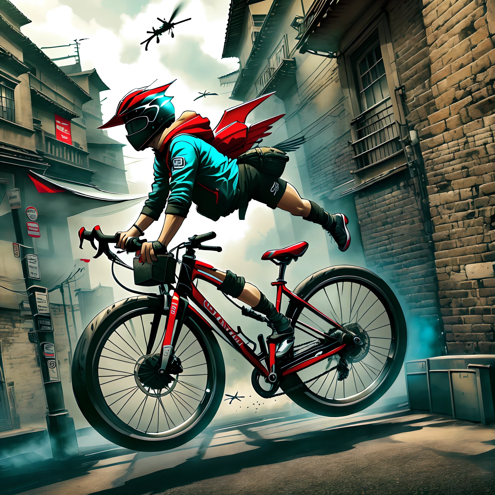 A flying bike --auto --s2