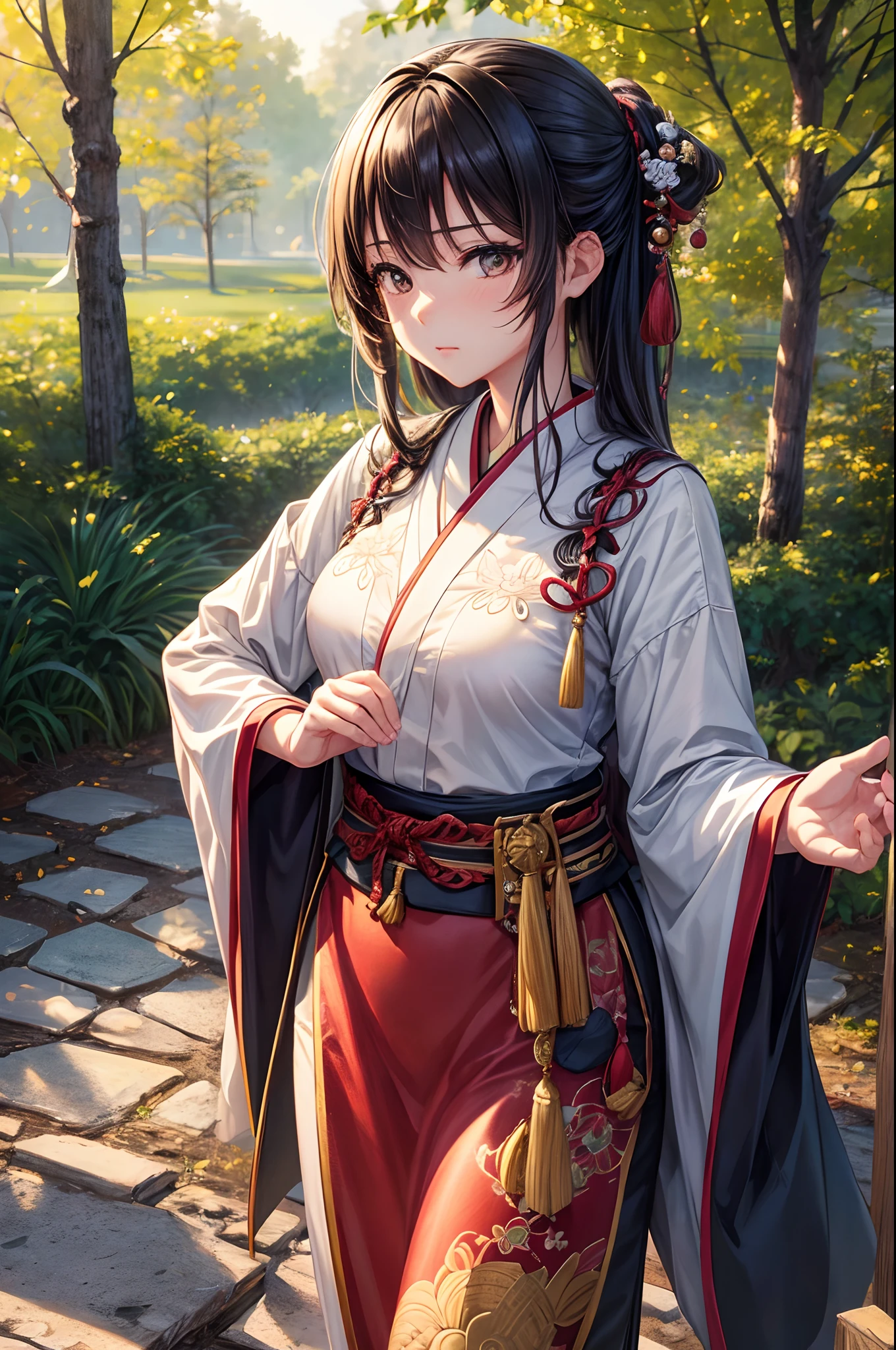 1girl, 独奏, chizuru, enamiKatsumiStyle, hight resolution, HDR, (((Best Quality, Masterpiece))), ultra detailed illustration, [extremely detailed face], (Cowboy shot)